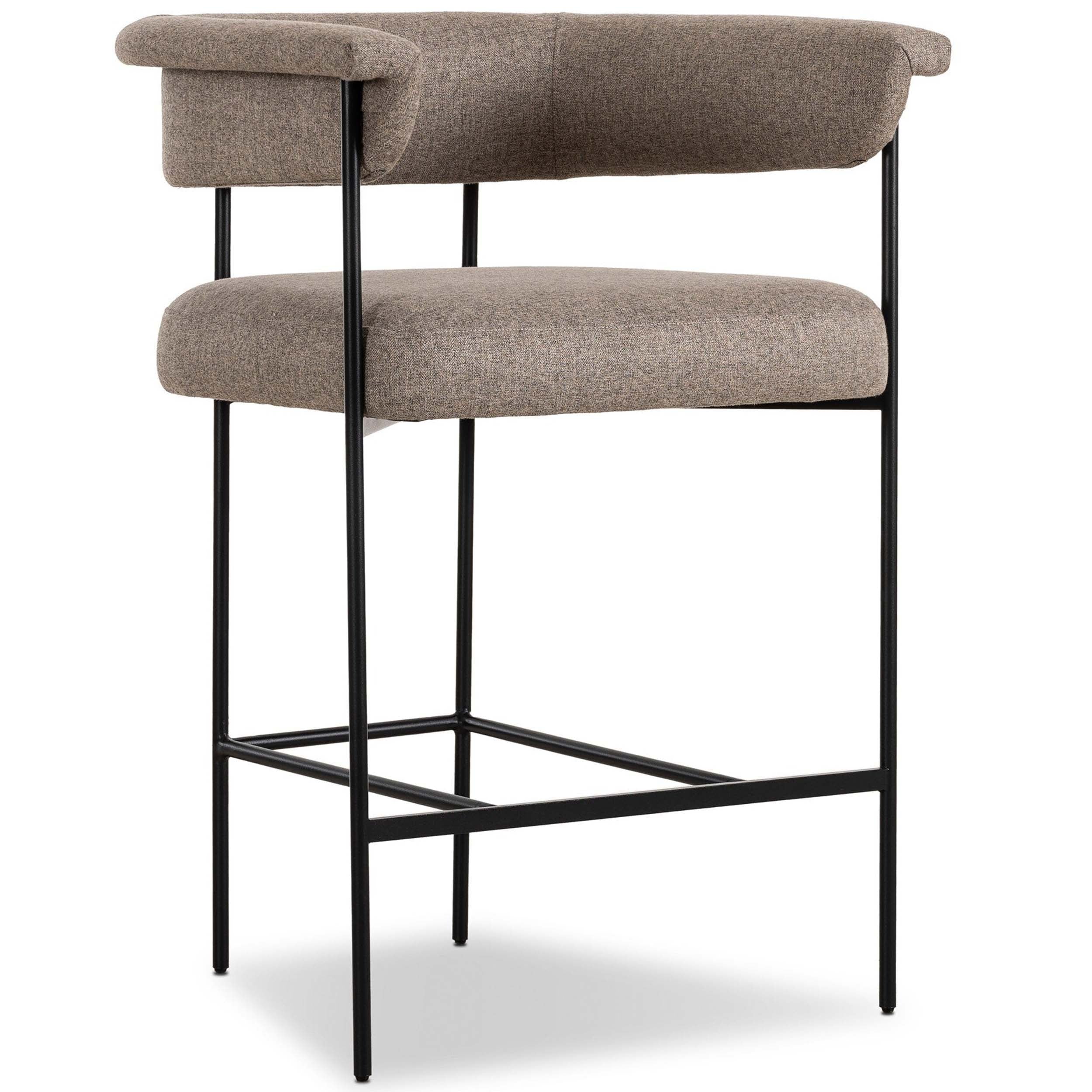 Carrie Bar + Counter Stool, Orly Natural