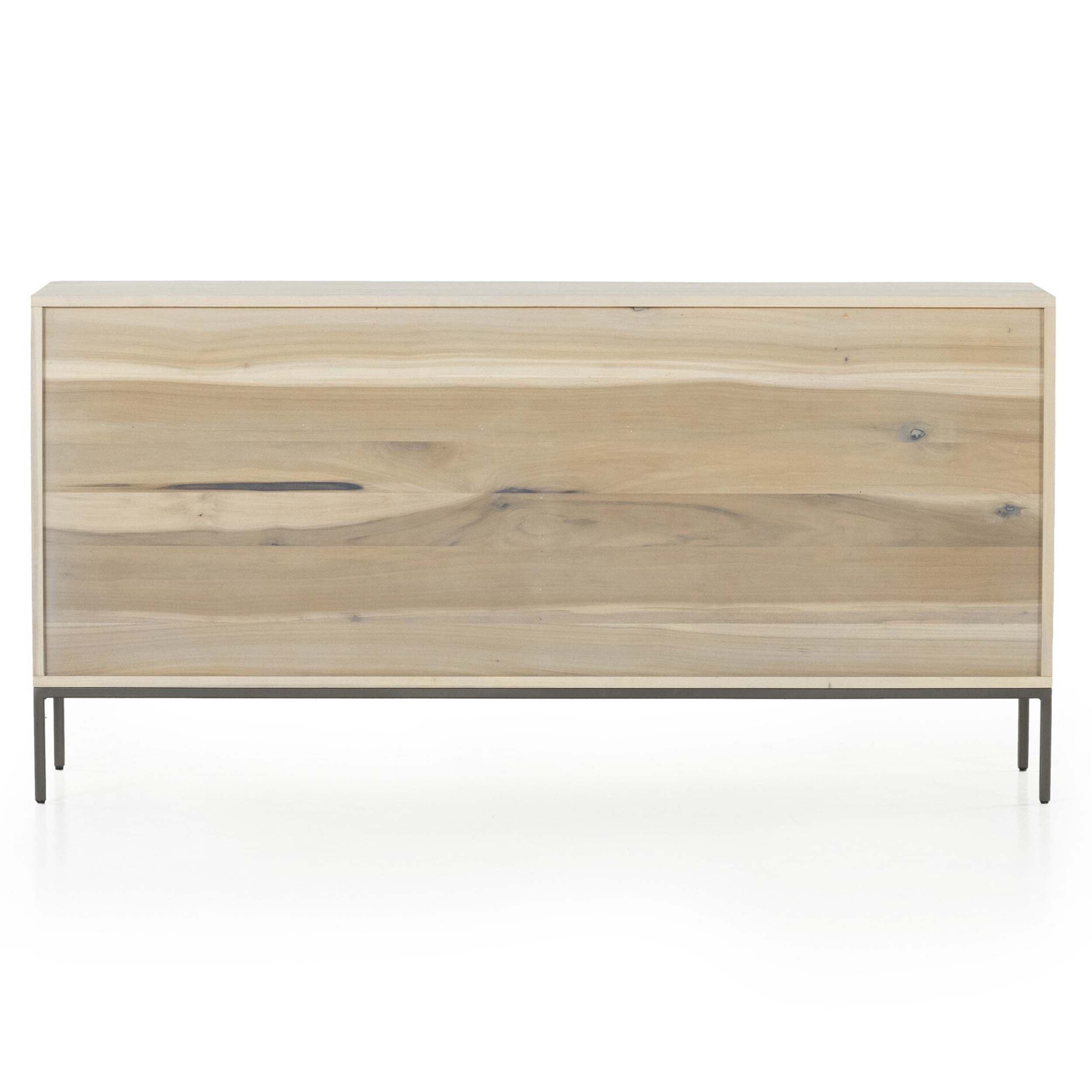 Trey 7 Drawer Dresser, Dove Poplar