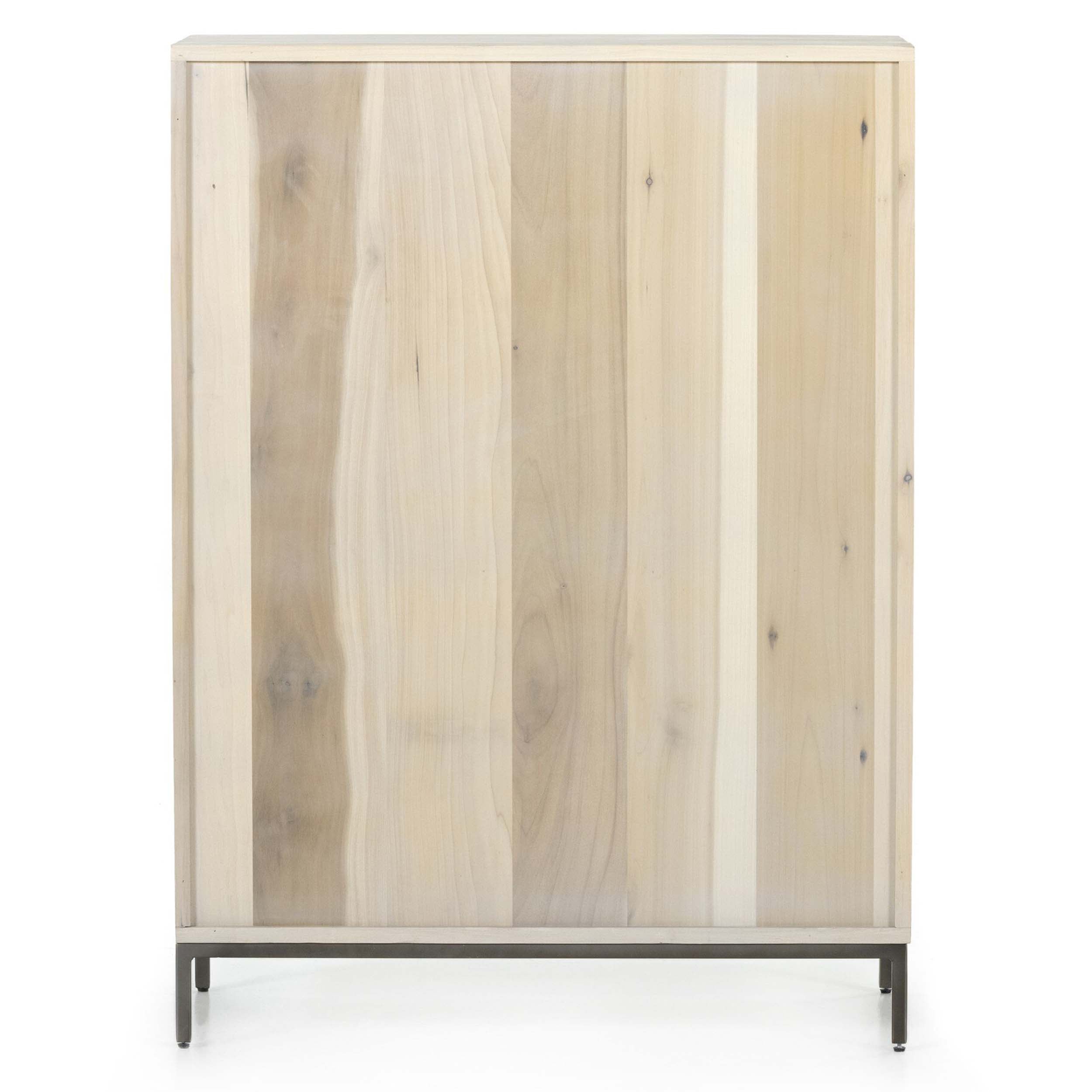 Trey 5 Drawer Dresser, Dove Poplar