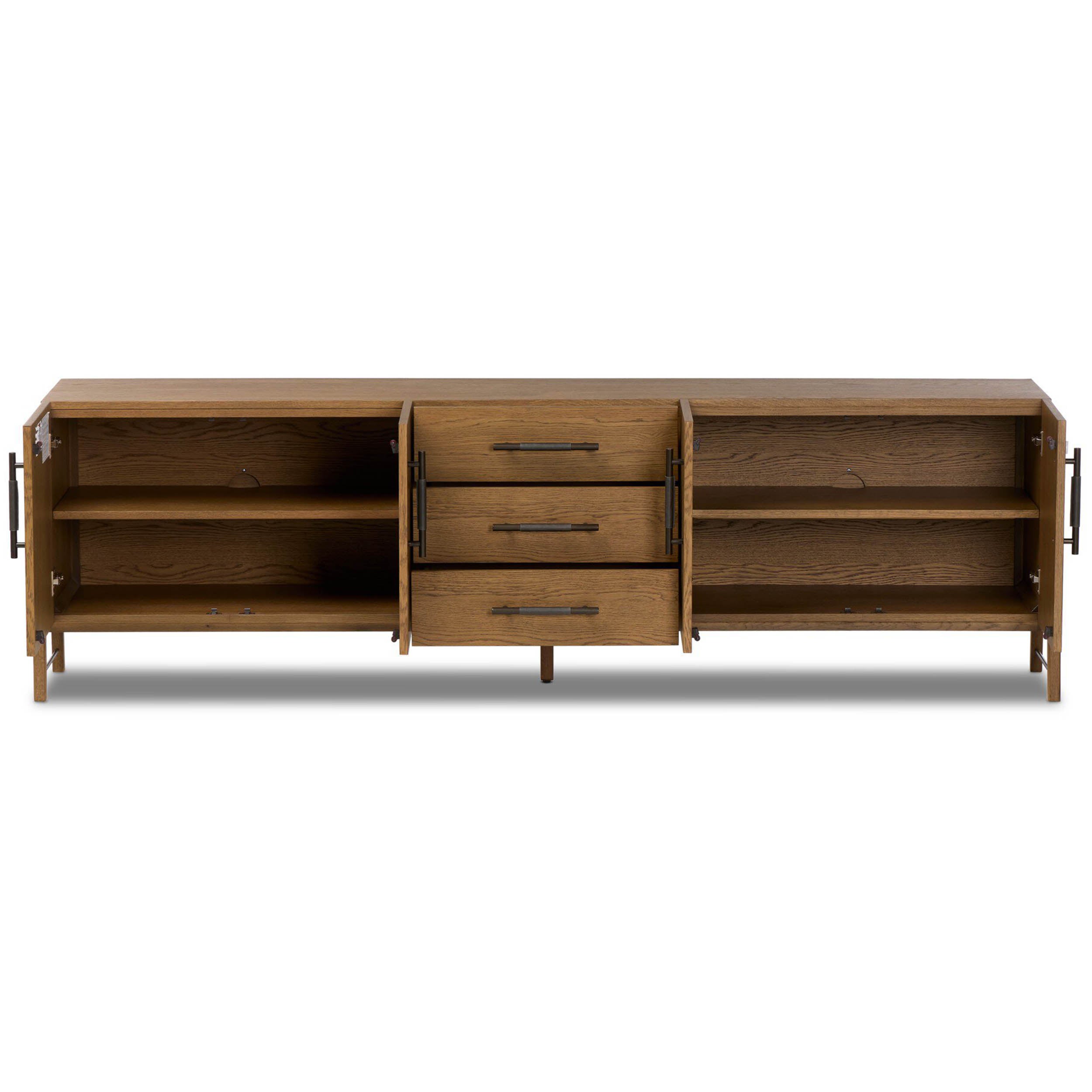 Rosedale Media Console, Chaps Ebony