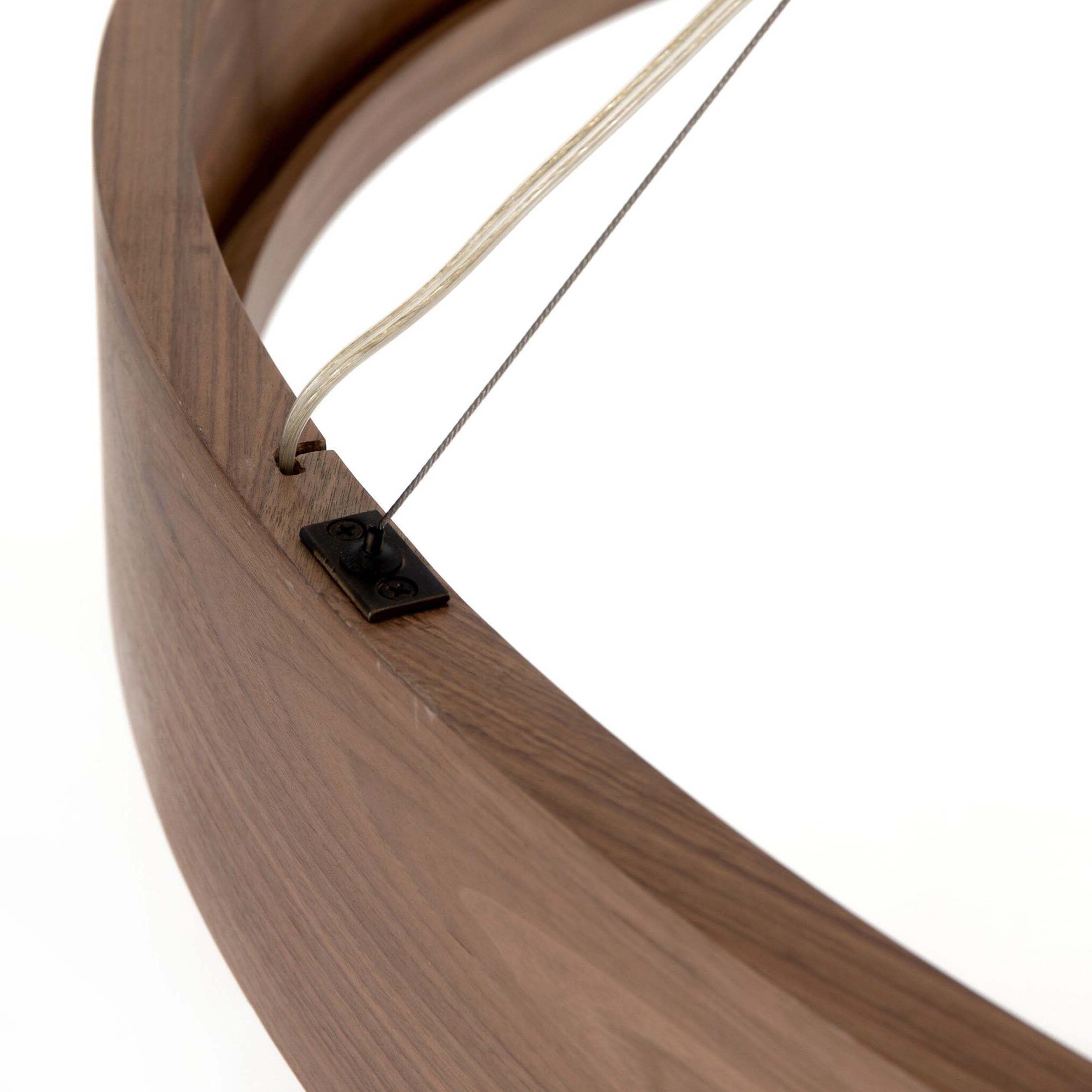 Baum Chandelier, Dark Walnut