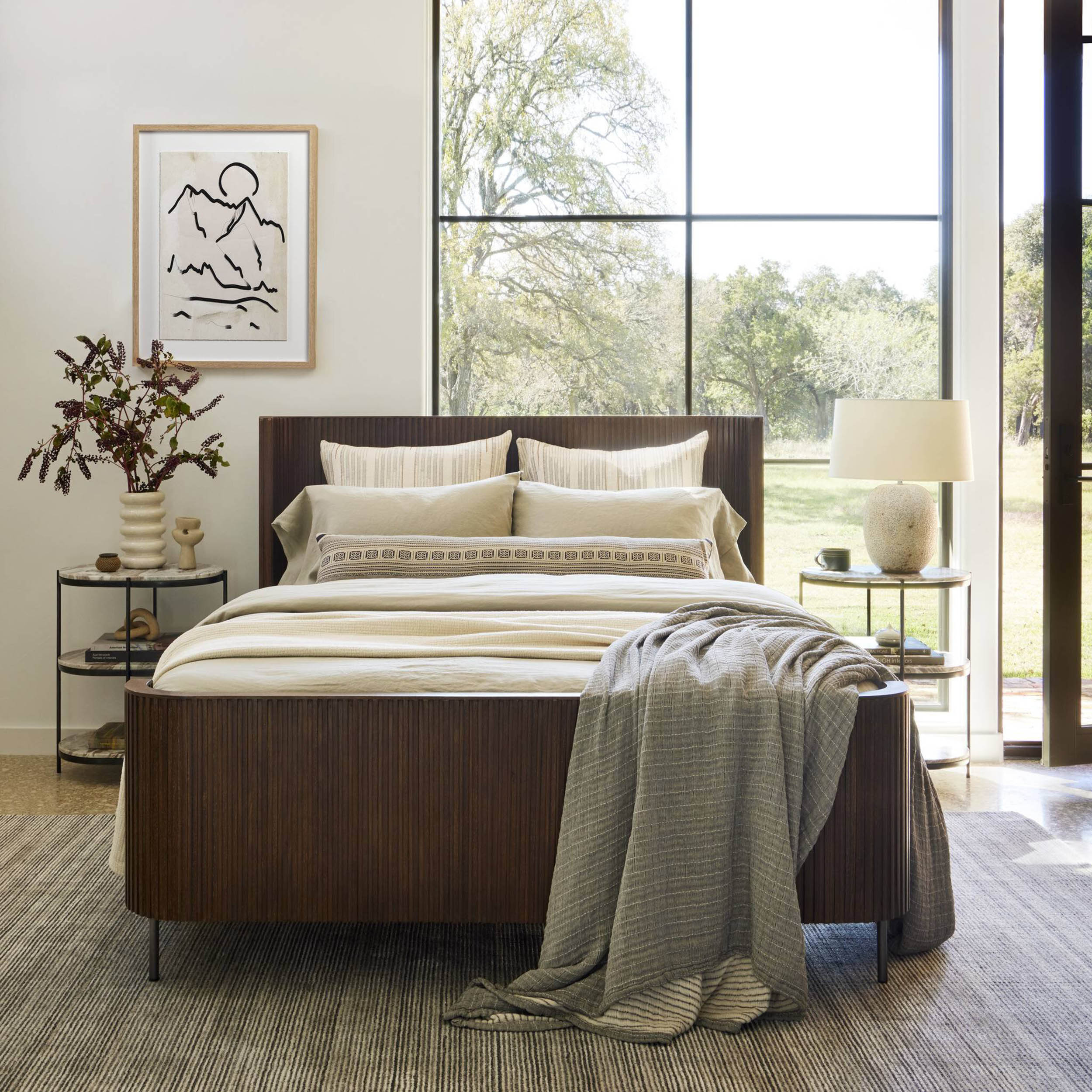 Fletcher Bed, Terra Brown Oak