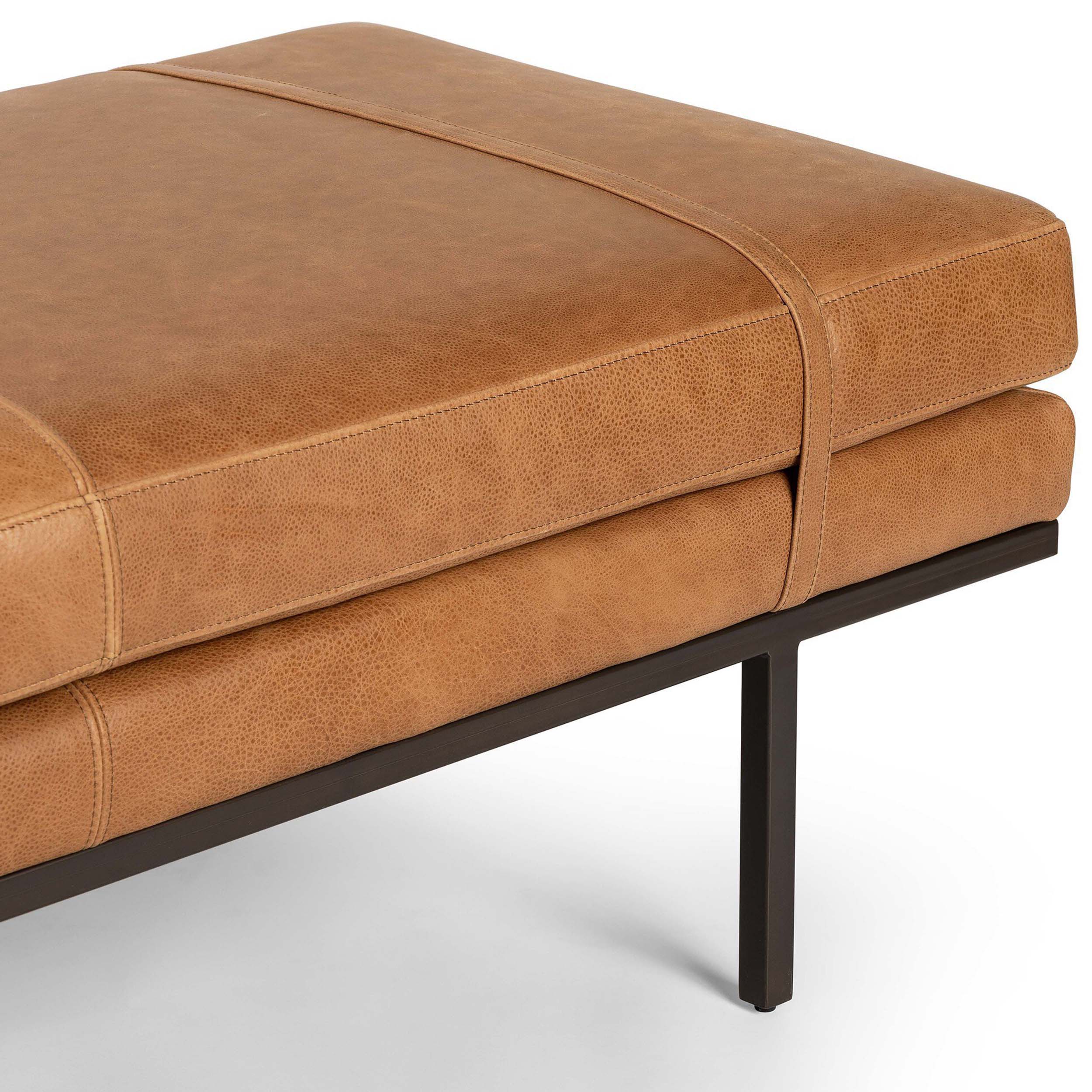 Harris Accent Bench, Palermo Cognac