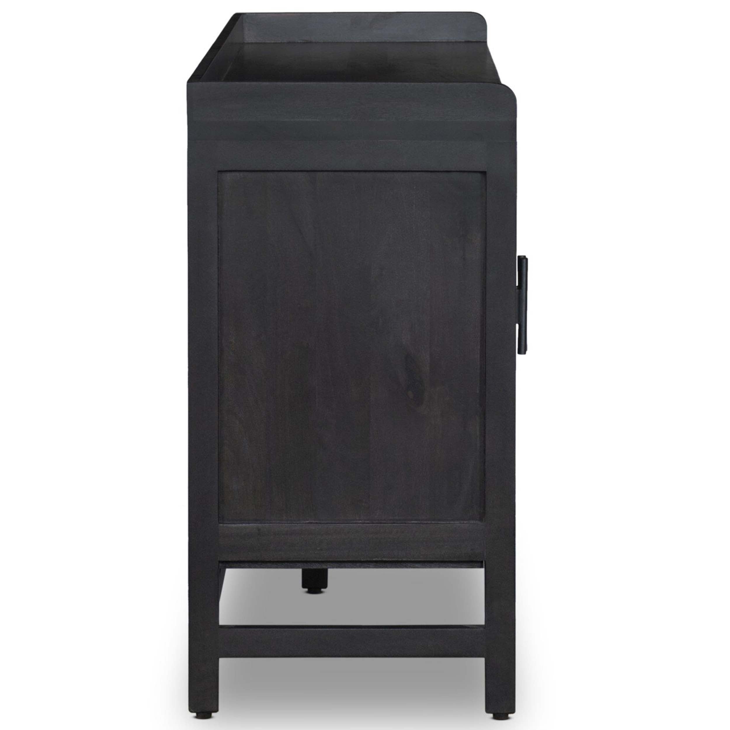 Caprice Sideboard 72", Black Wash Mango
