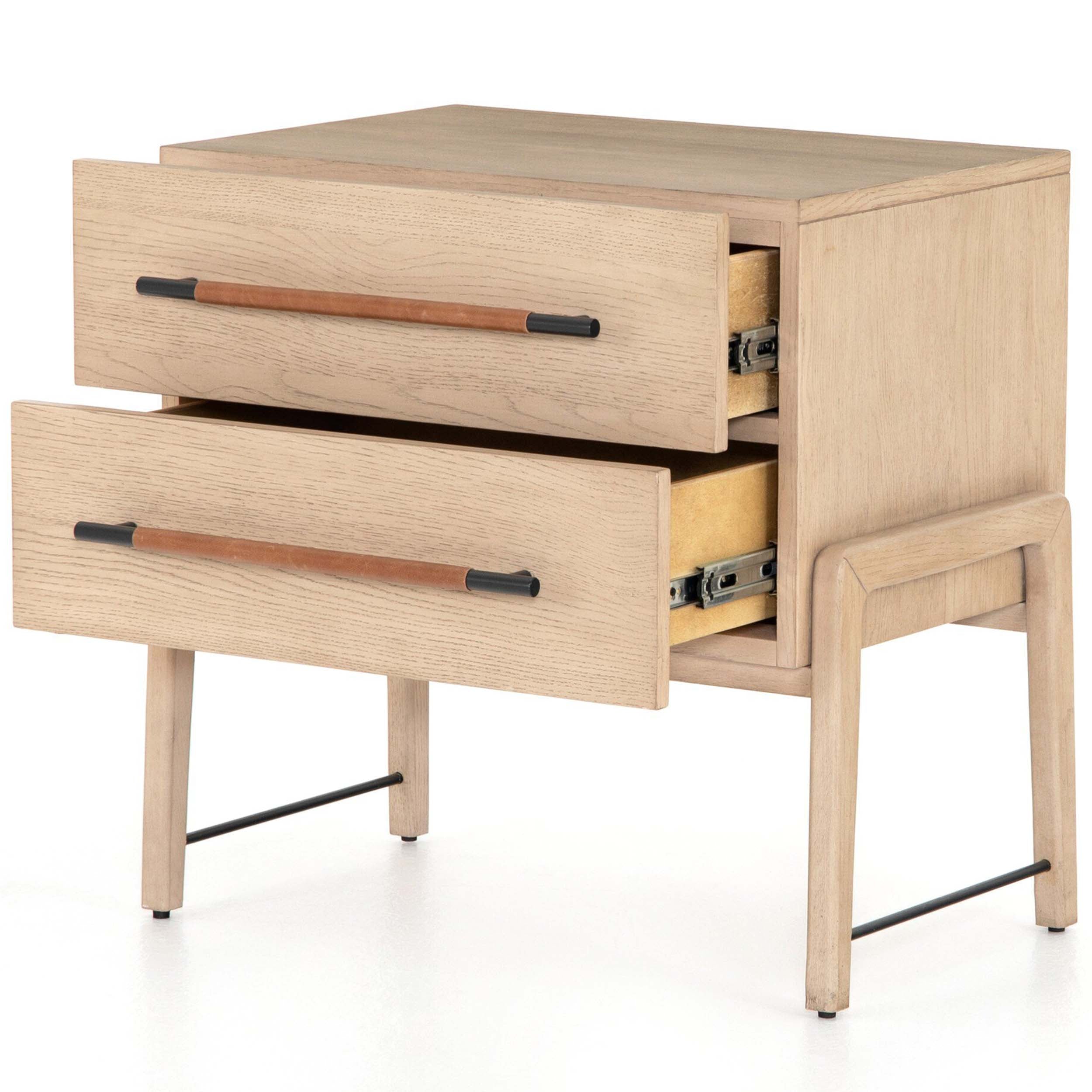 Rosedale Nightstand, Yucca Oak Veneer