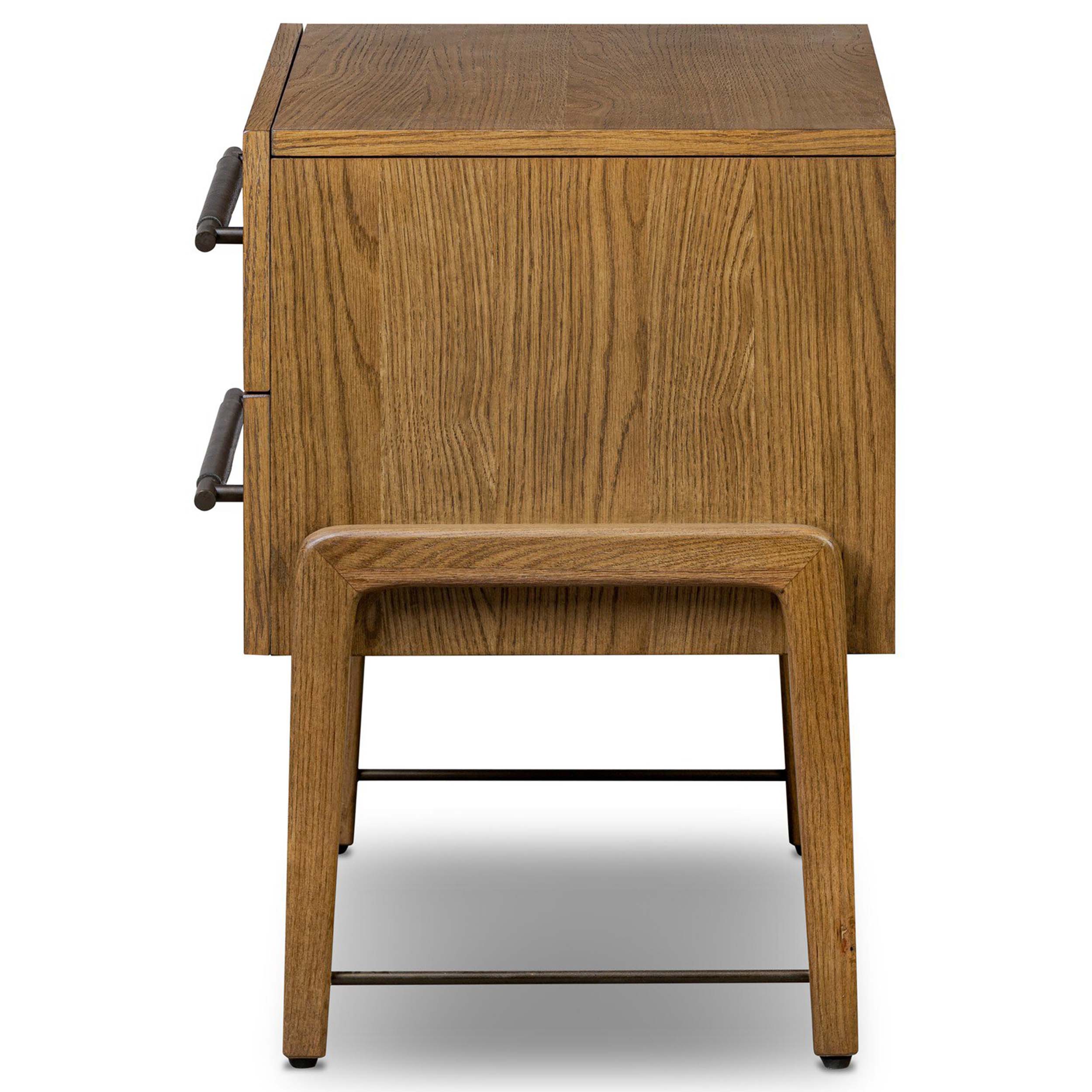 Rosedale Nightstand, Amber Oak Veneer