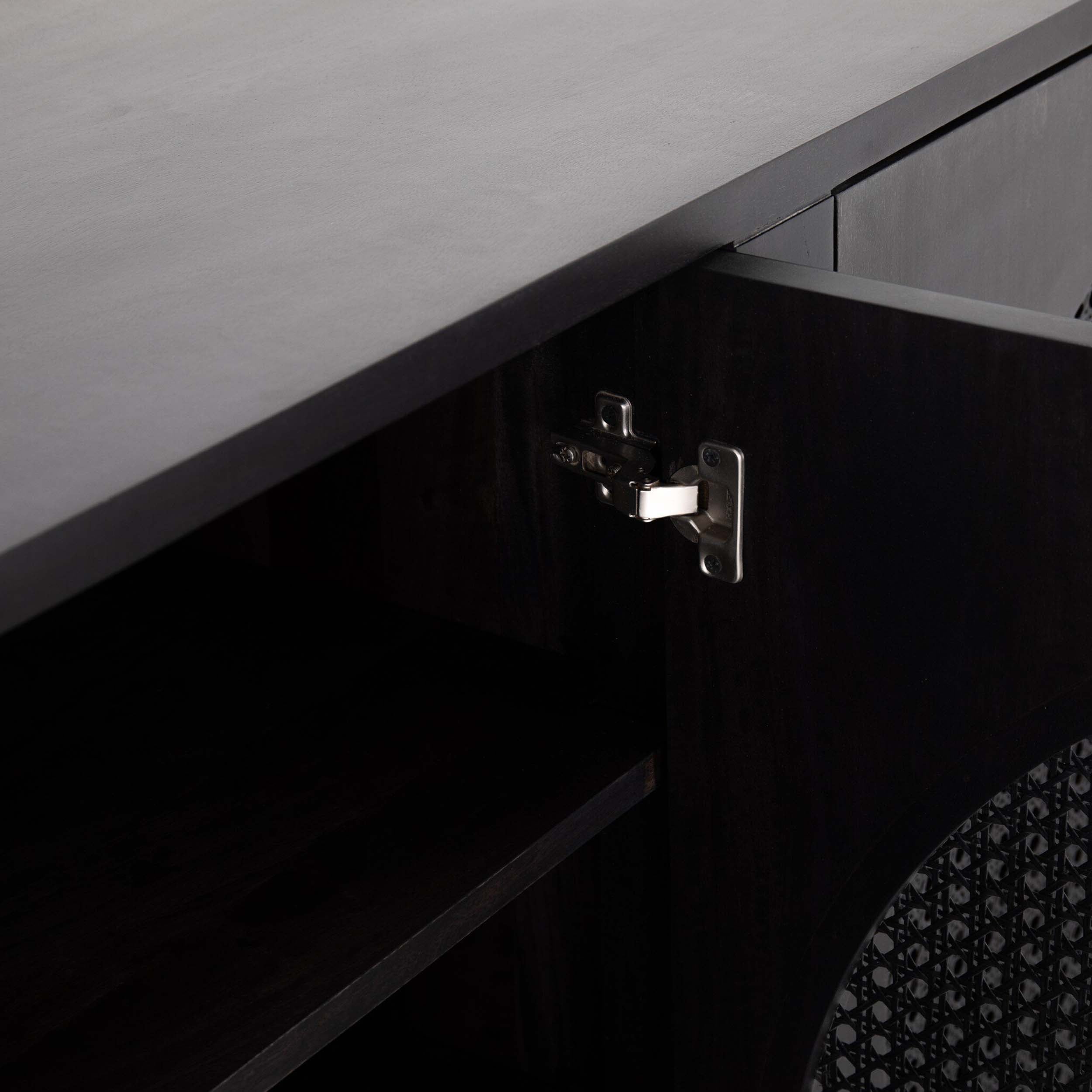 Tilda Sideboard, Black Wash Mango
