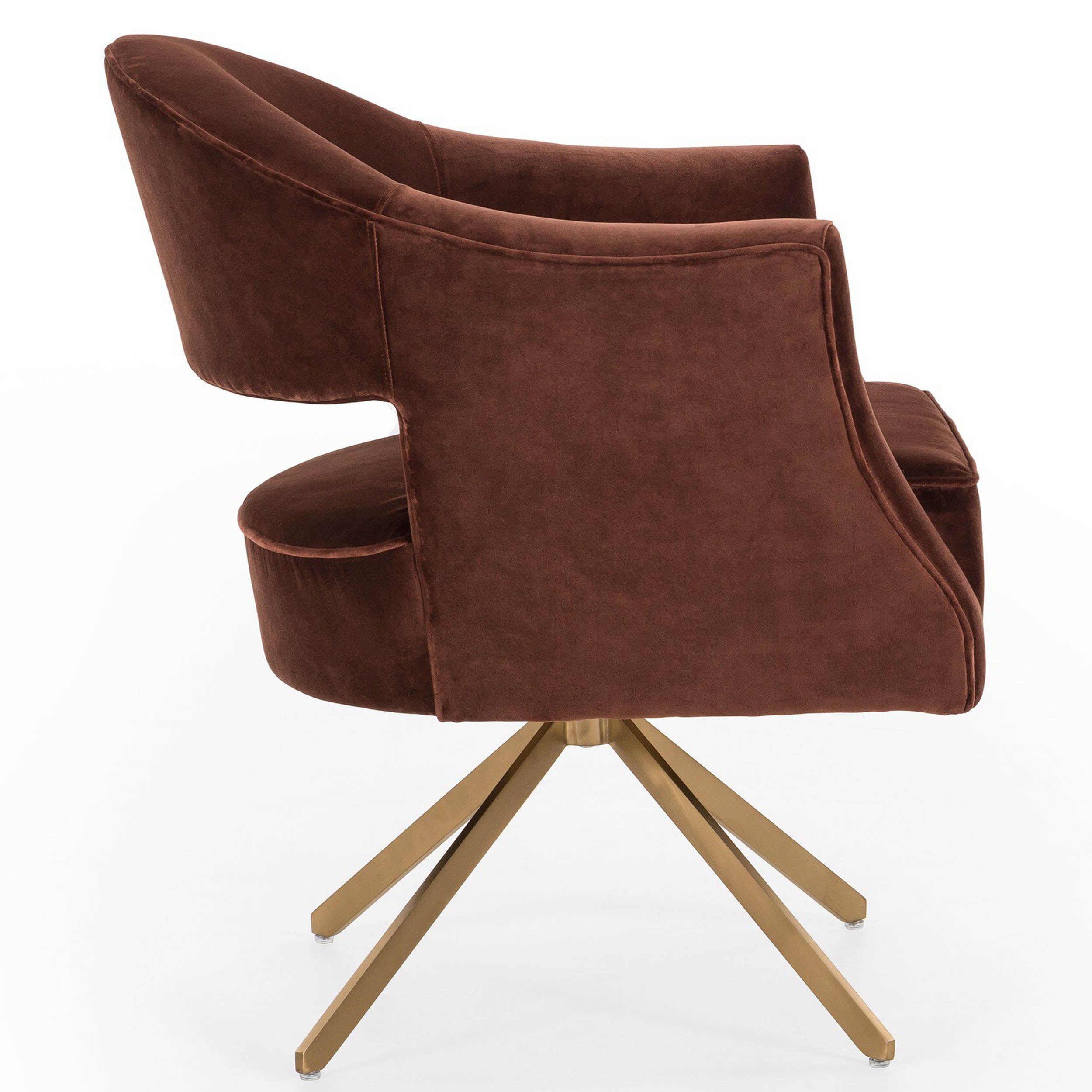 Adara Desk Chair, Surrey Auburn