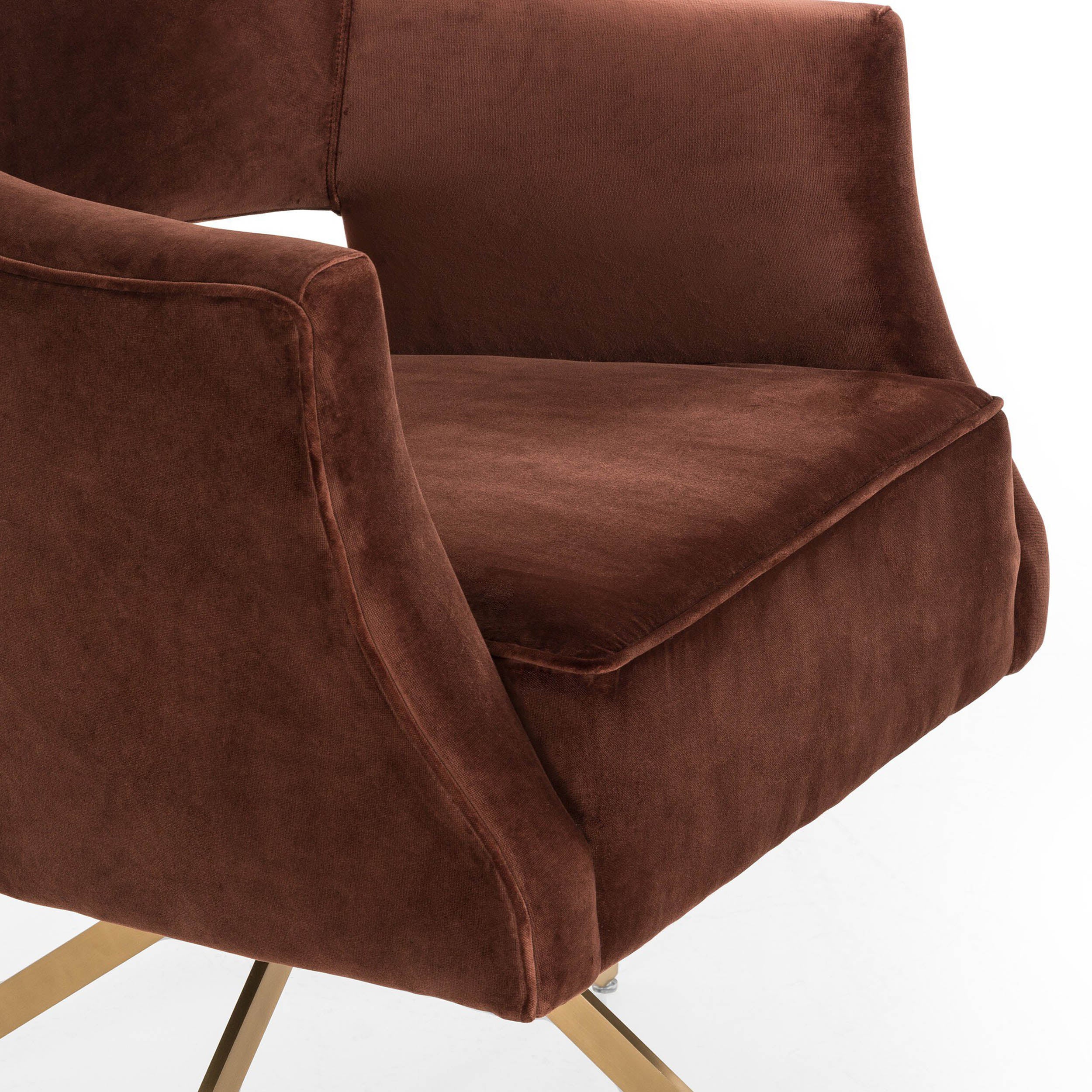 Adara Desk Chair, Surrey Auburn