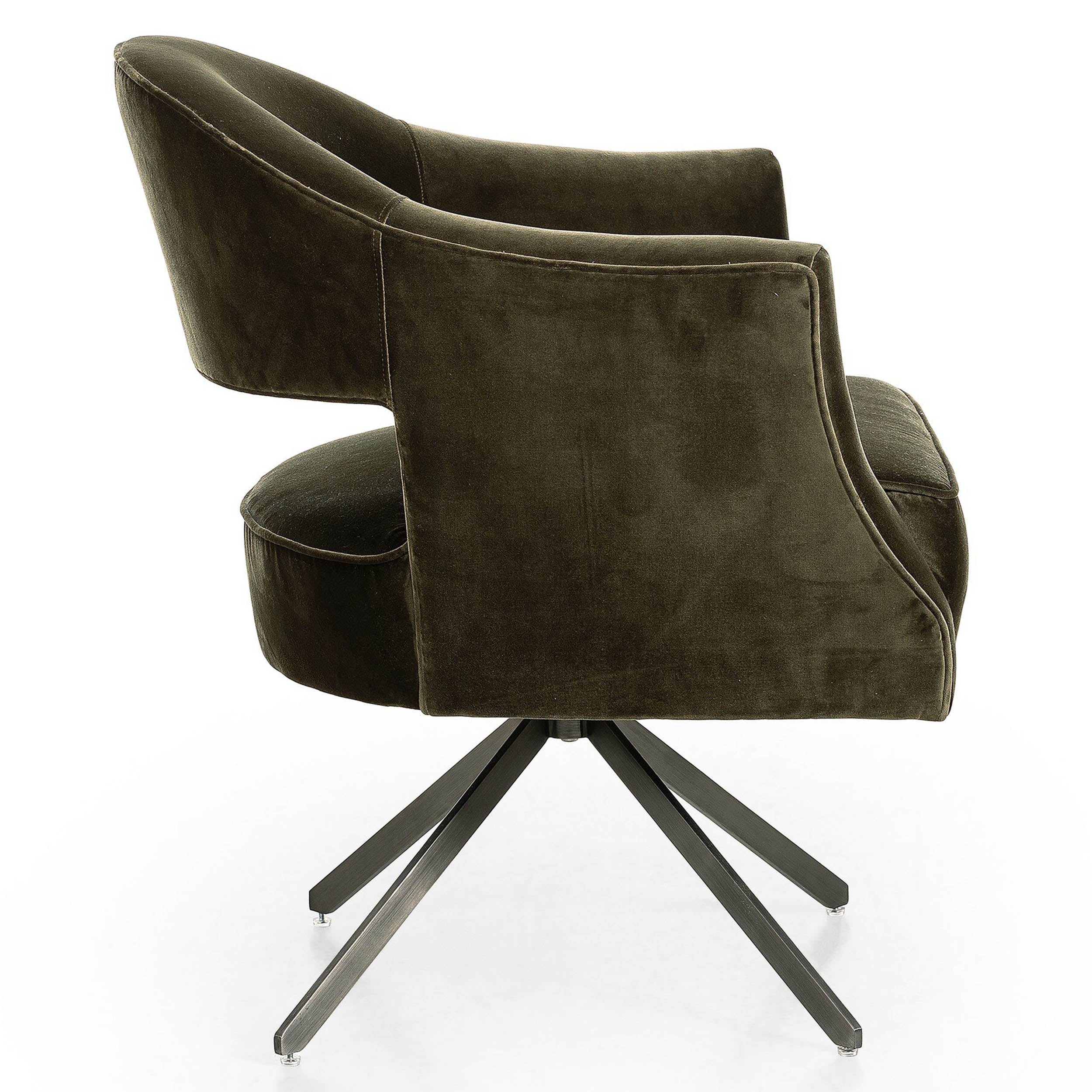 Adara Desk Chair, Surrey Olive
