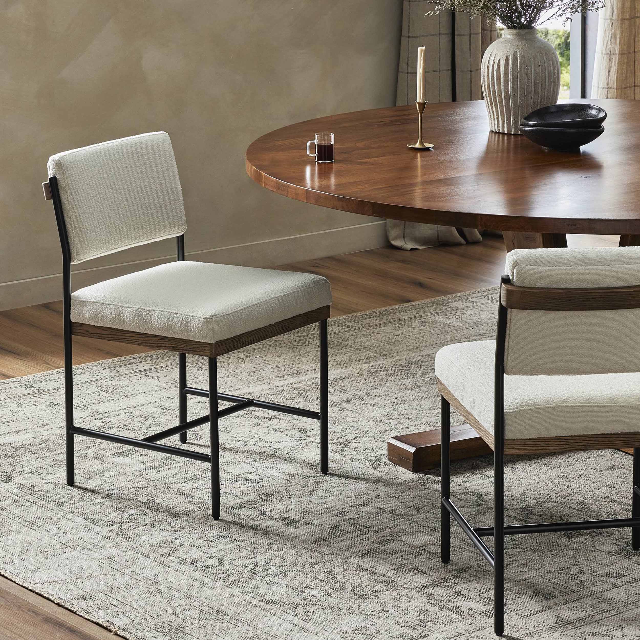 Benton Dining Chair, Fayette Cloud