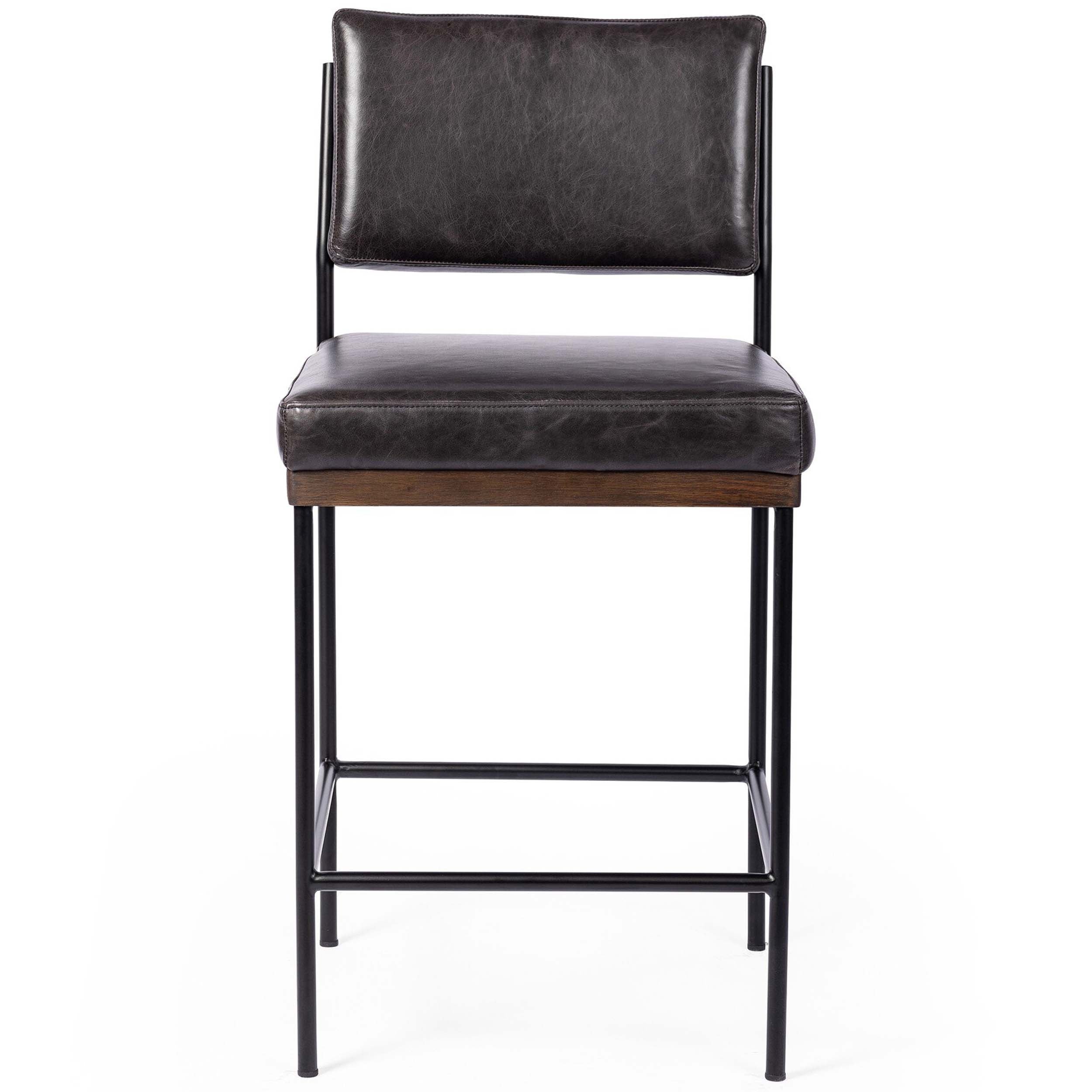 Benton Bar + Counter Stool, Sonoma Black