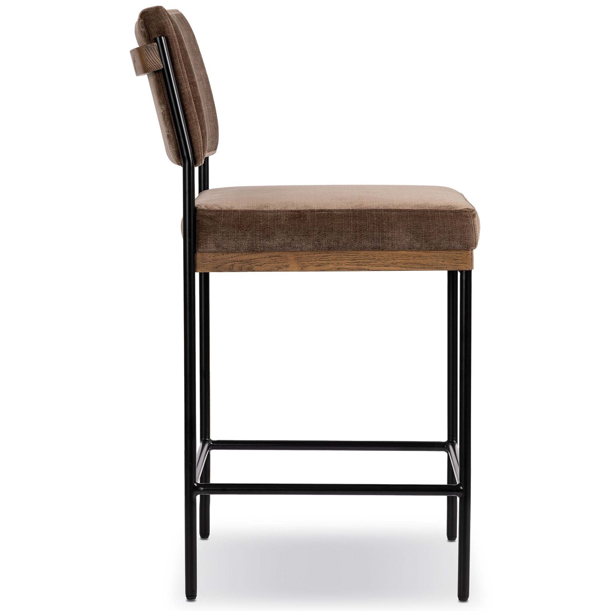 Benton Bar + Counter Stool, Altair Mushroom