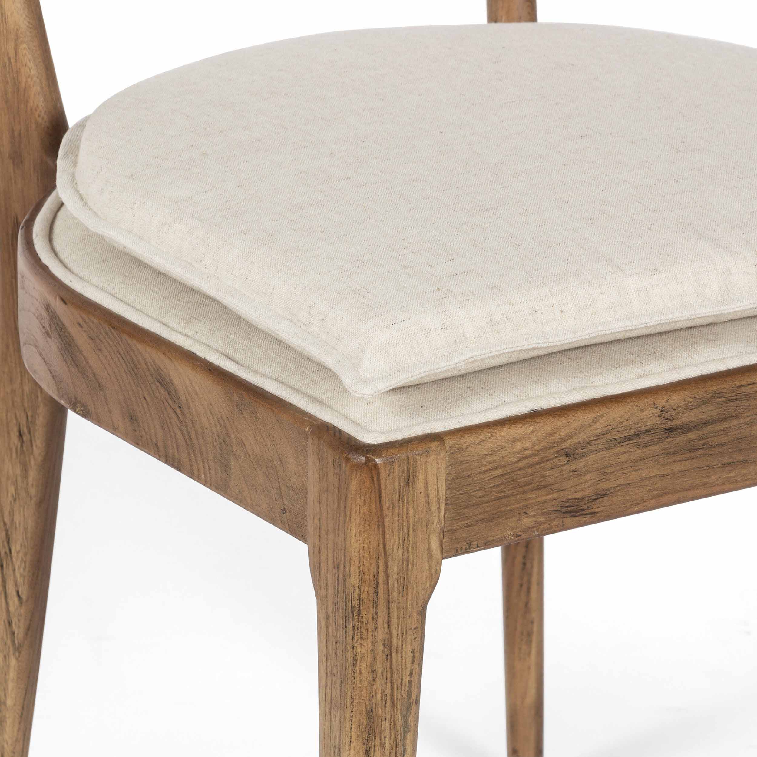 Britt Dining Chair, Savile Flax, Toasted Nettlewood