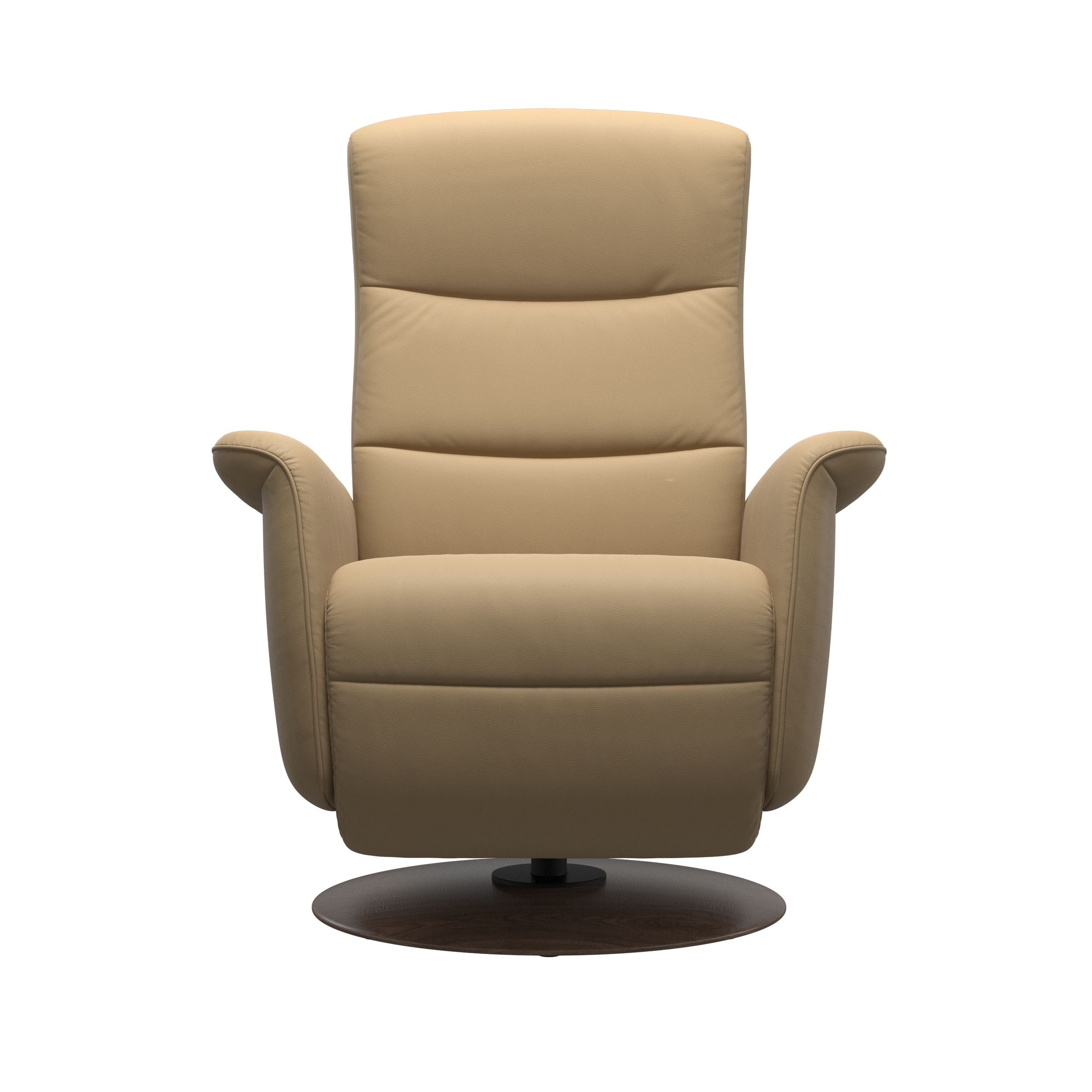 Stressless Mike Medium Paloma Sand Moon Base