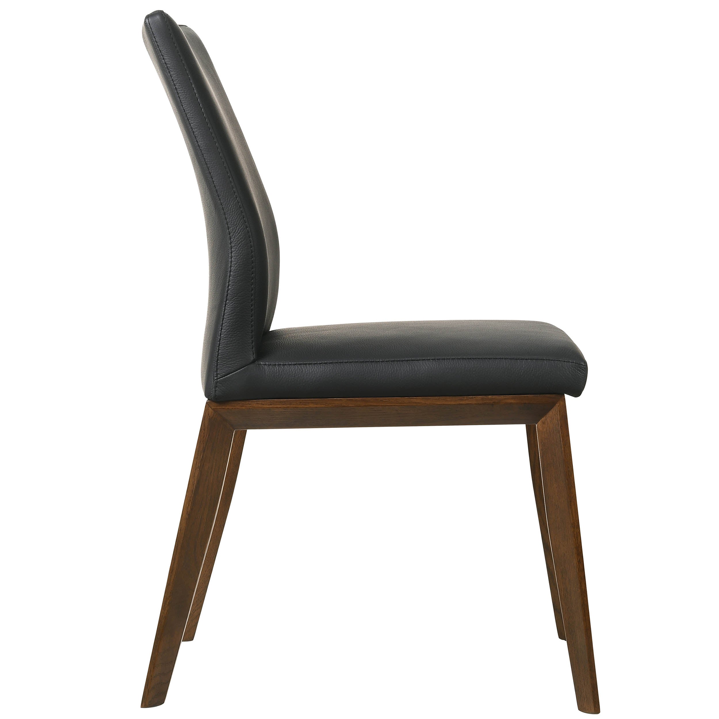 Aarhus 1637XL Dining Chair, Black, Set of 2