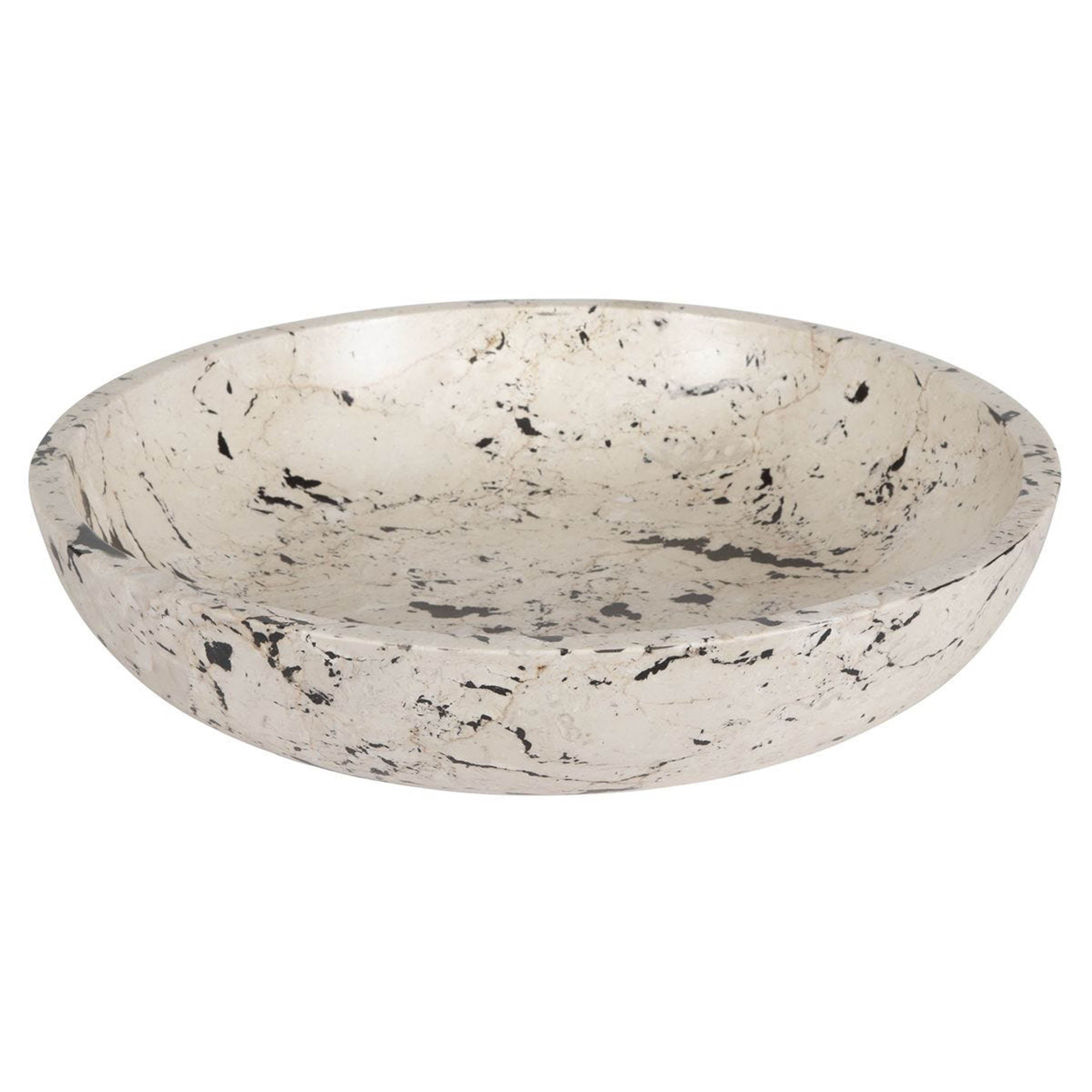 Nouveau Indoor-Outdoor Bowl, White