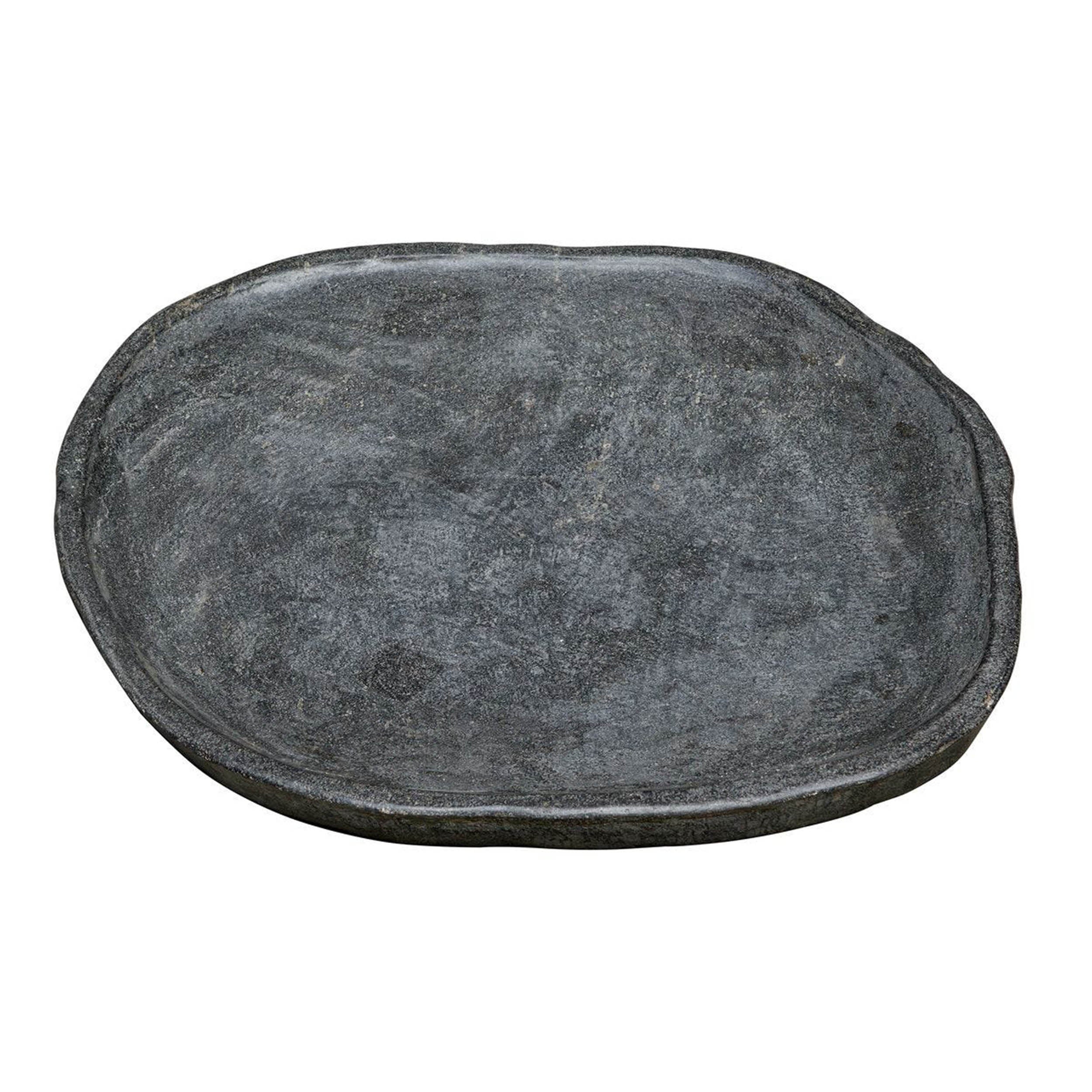 Stoneveil Indoor-Outdoor Tray, Charcoal
