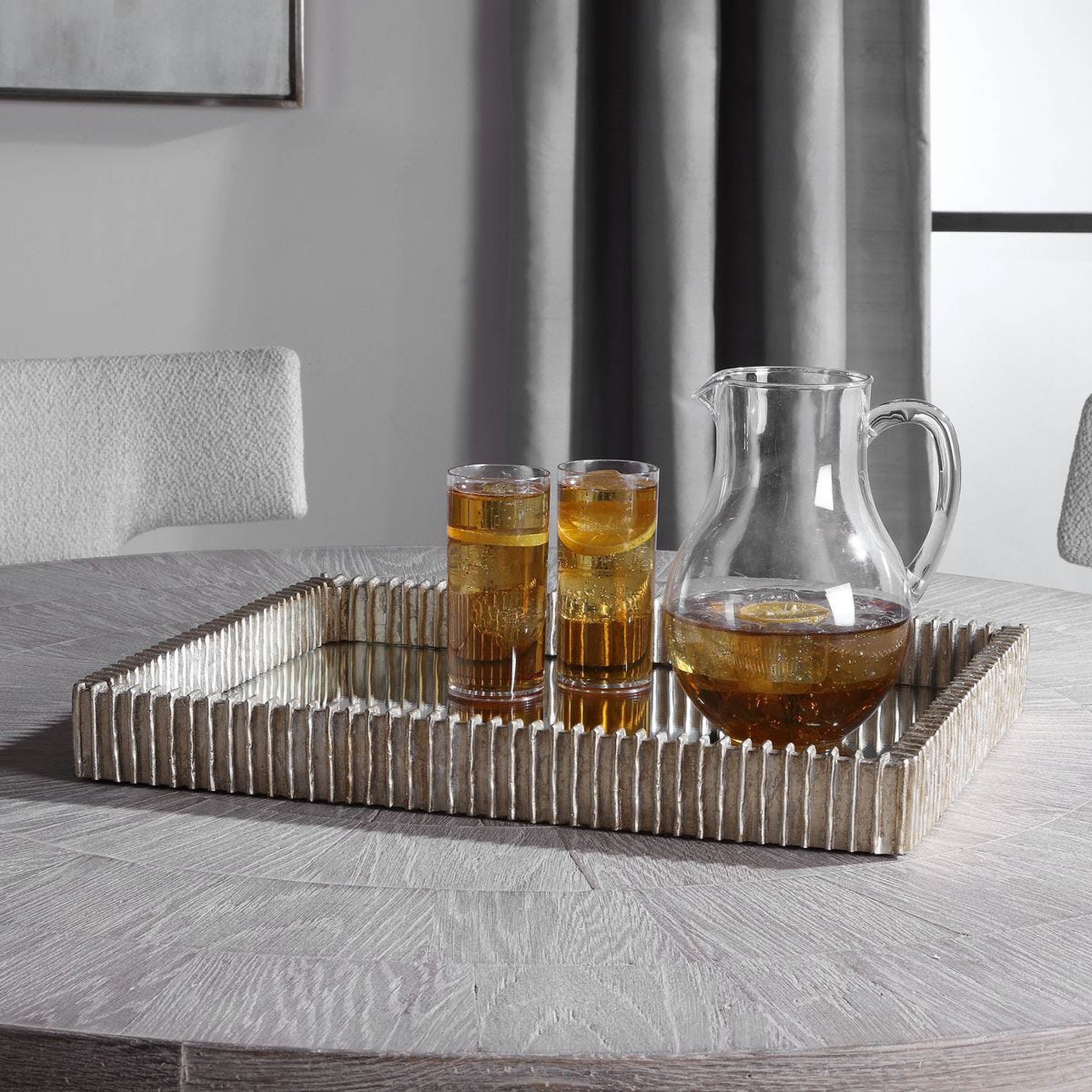 Talmage Tray, Silver