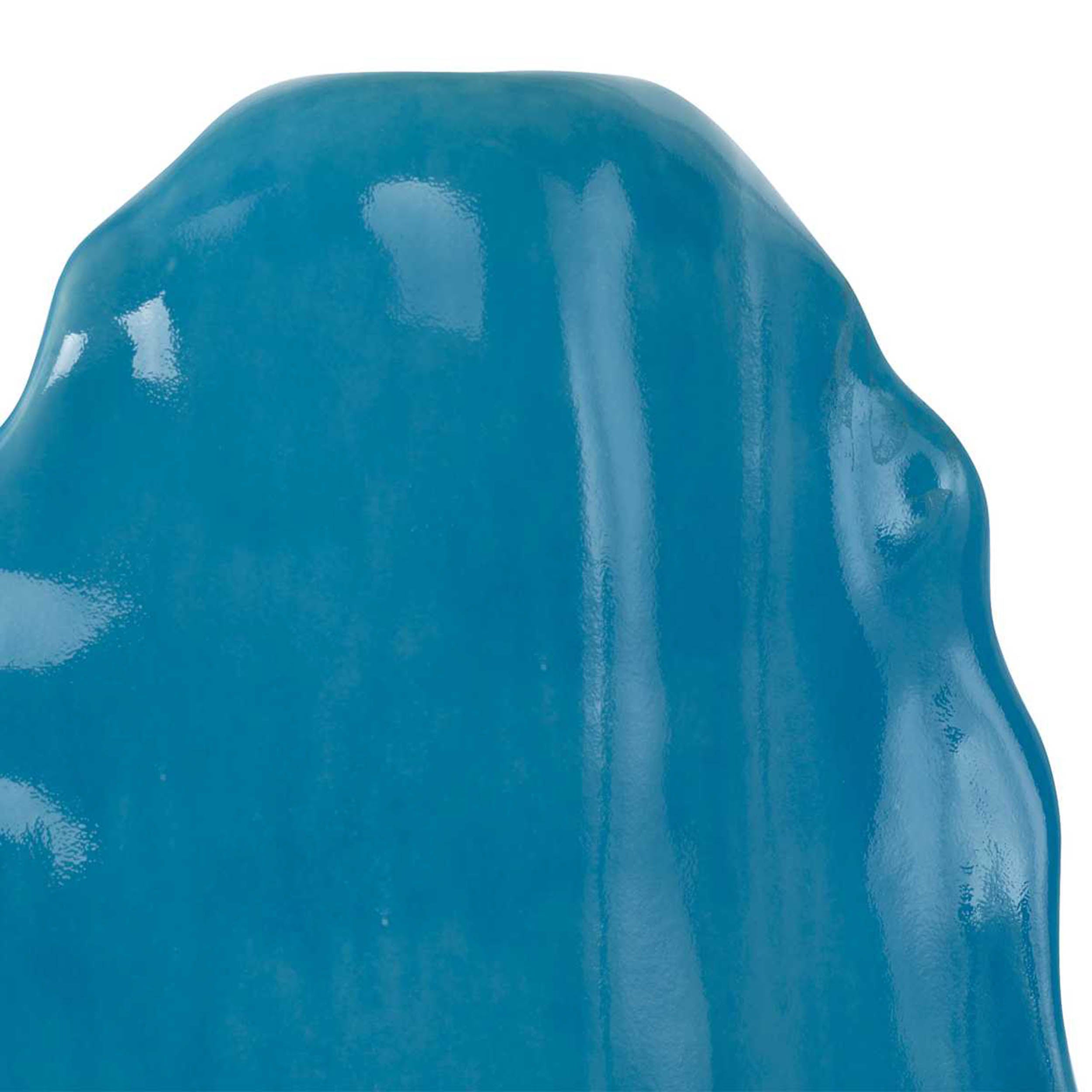 Ruffled Feathers Vases, Blue, Set of 2
