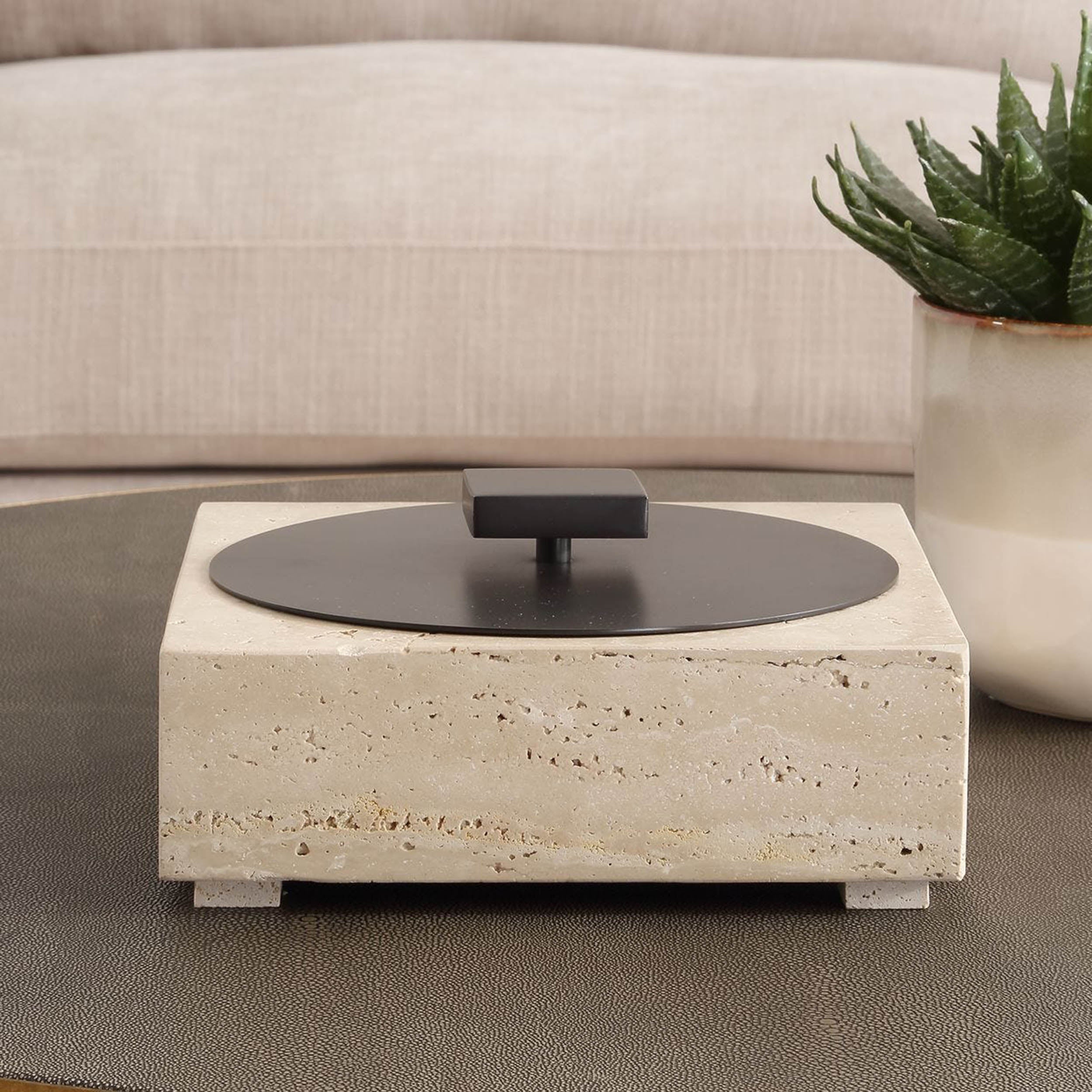 Natural Luxe Box, Travertine