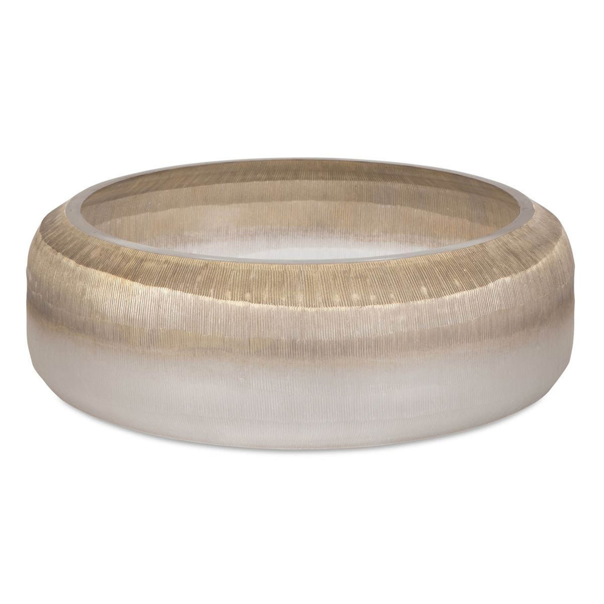 Ombra Bowl, White Statement Home Furniture Piece