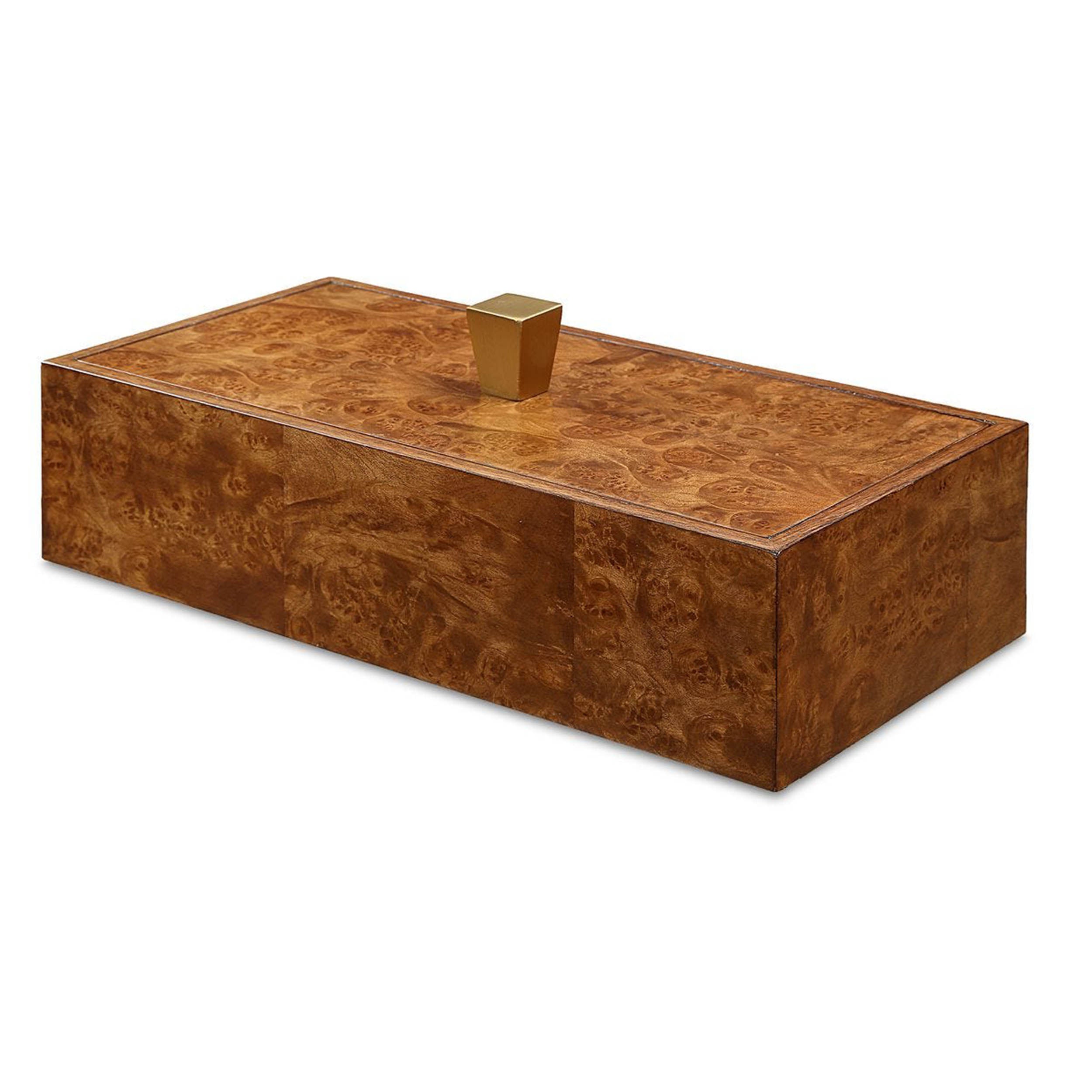 Burl Haven Box, Brown