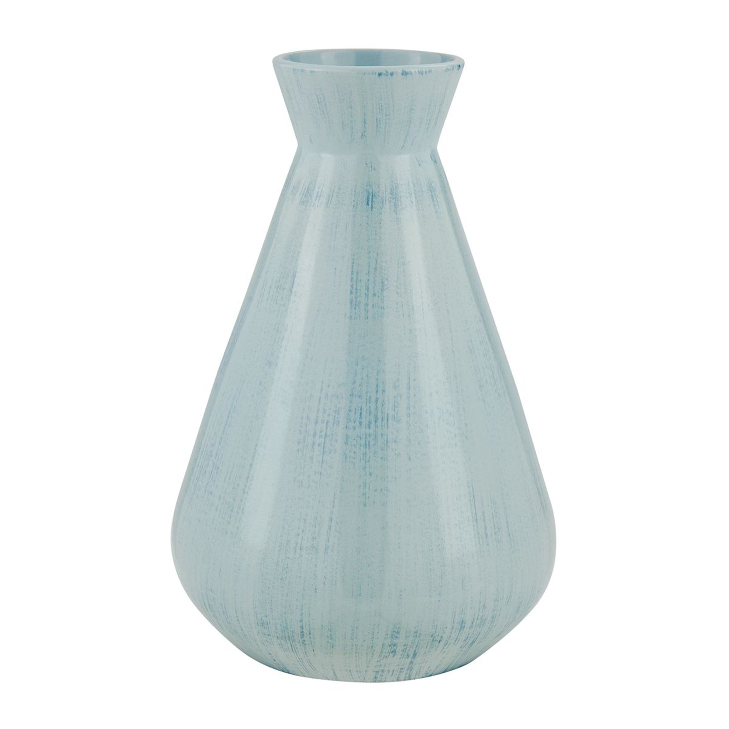 Flare Spire Indoor-Outdoor Vase, Blue