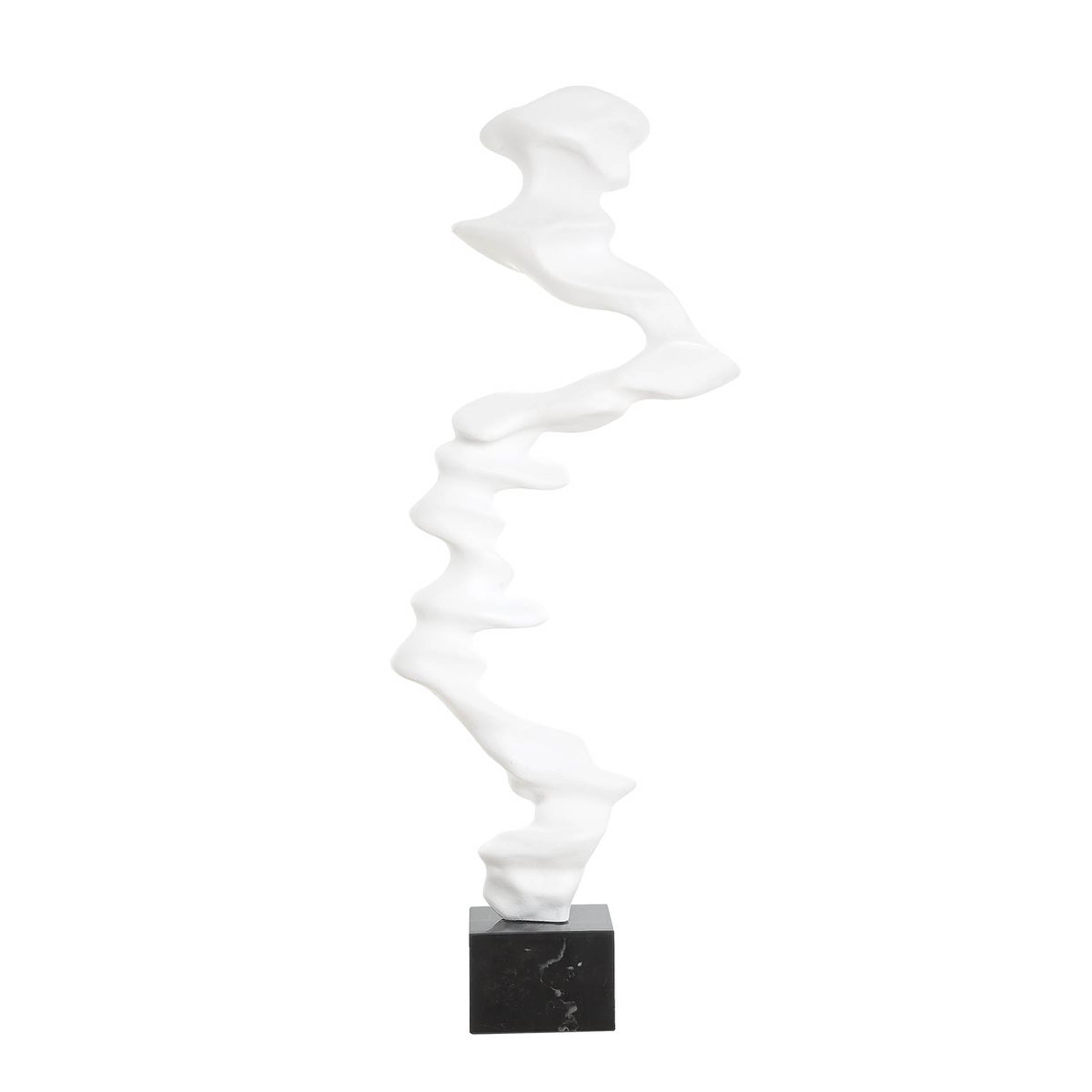 Flux Indoor-Outdoor Sculpture, White