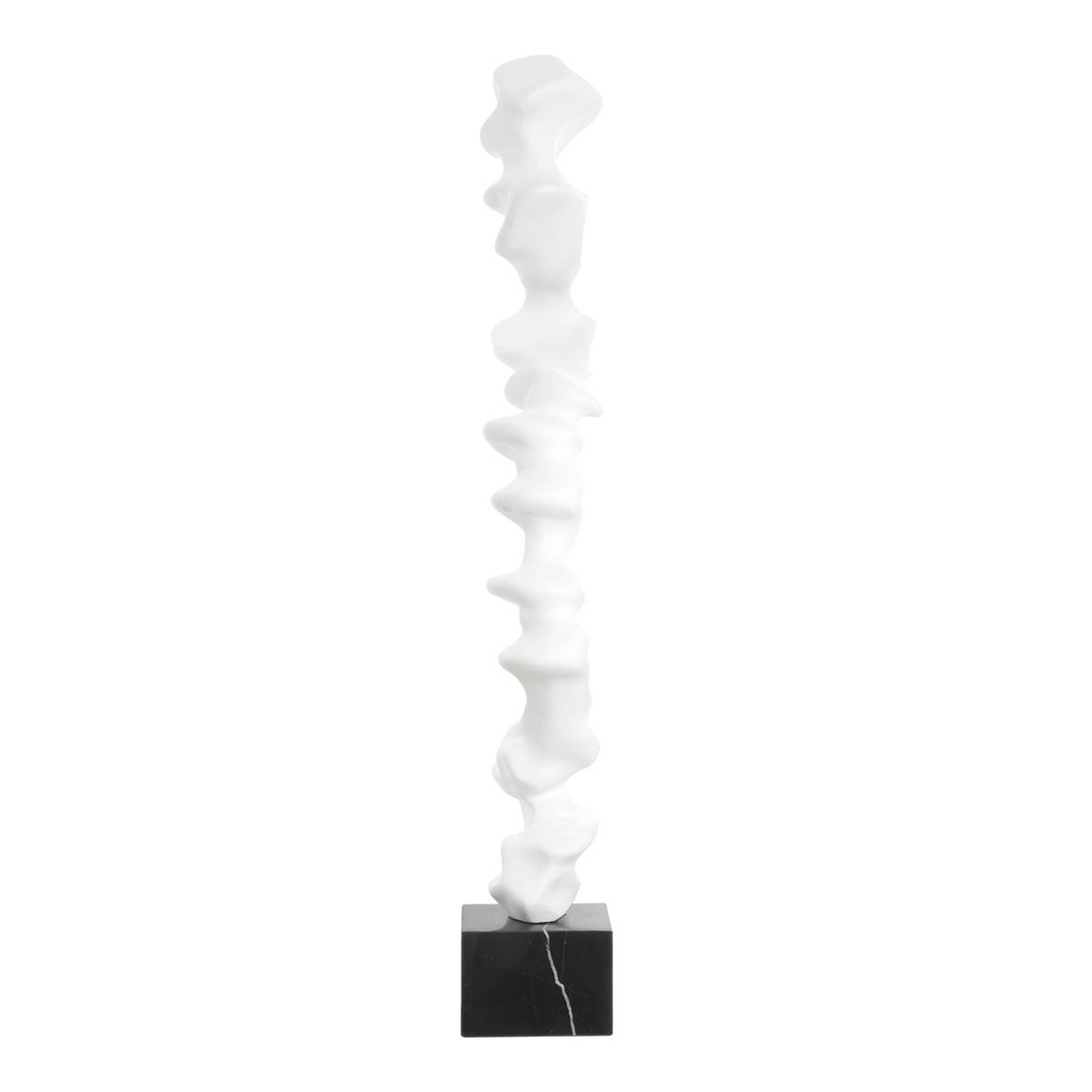 Flux Indoor-Outdoor Sculpture, White