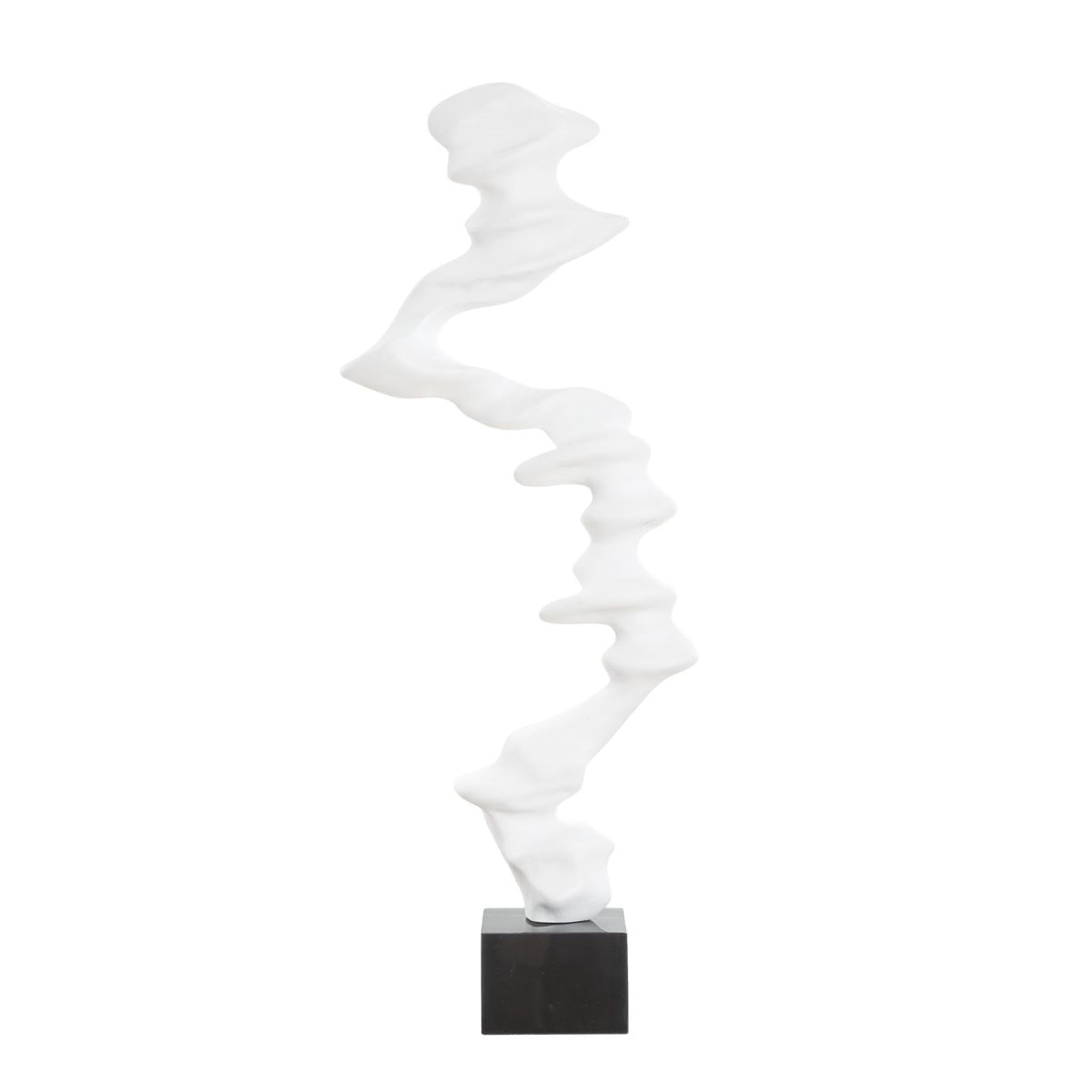 Flux Indoor-Outdoor Sculpture, White