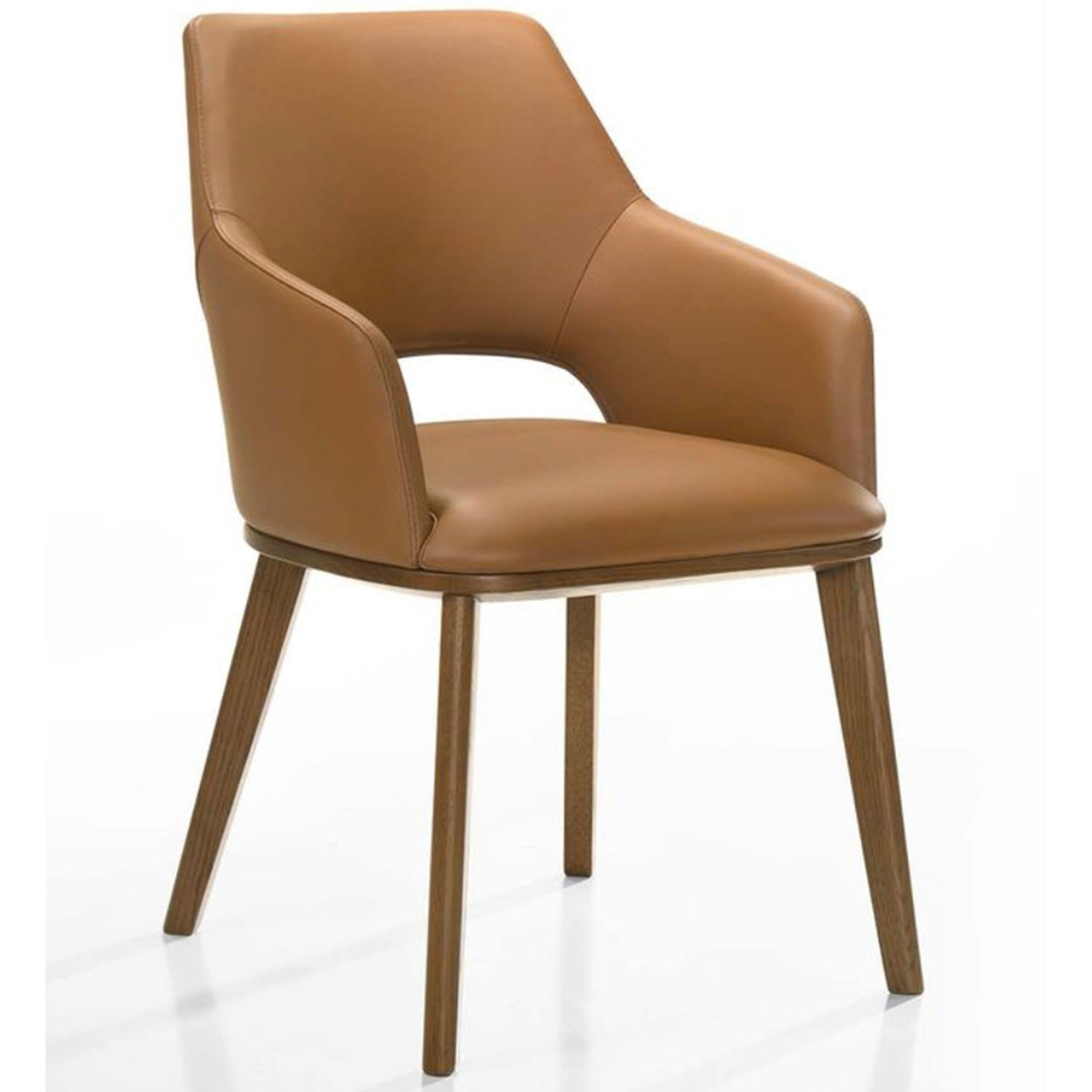 Eva 1836HM Dining Chair, Saddle