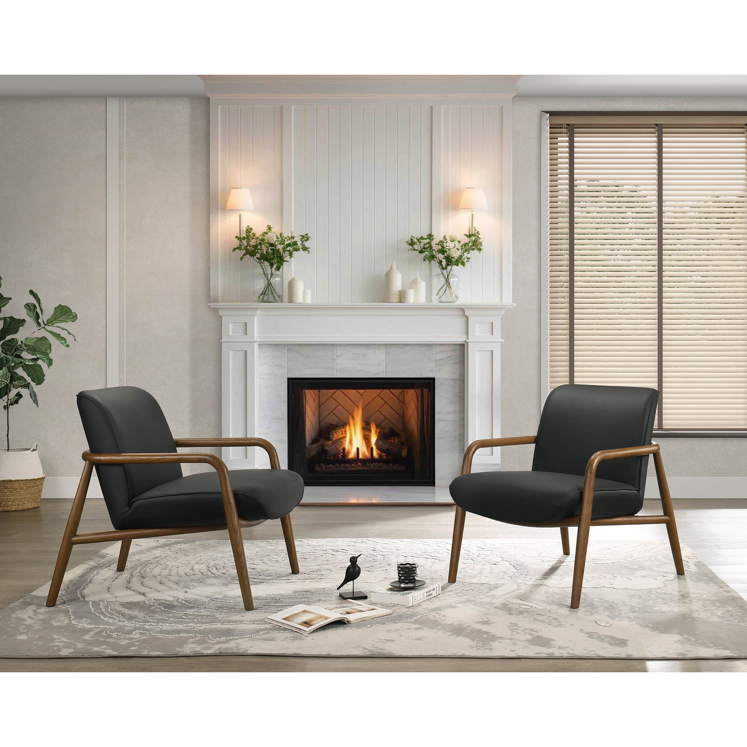 Bjorn 1918A Occasional Chair, Black