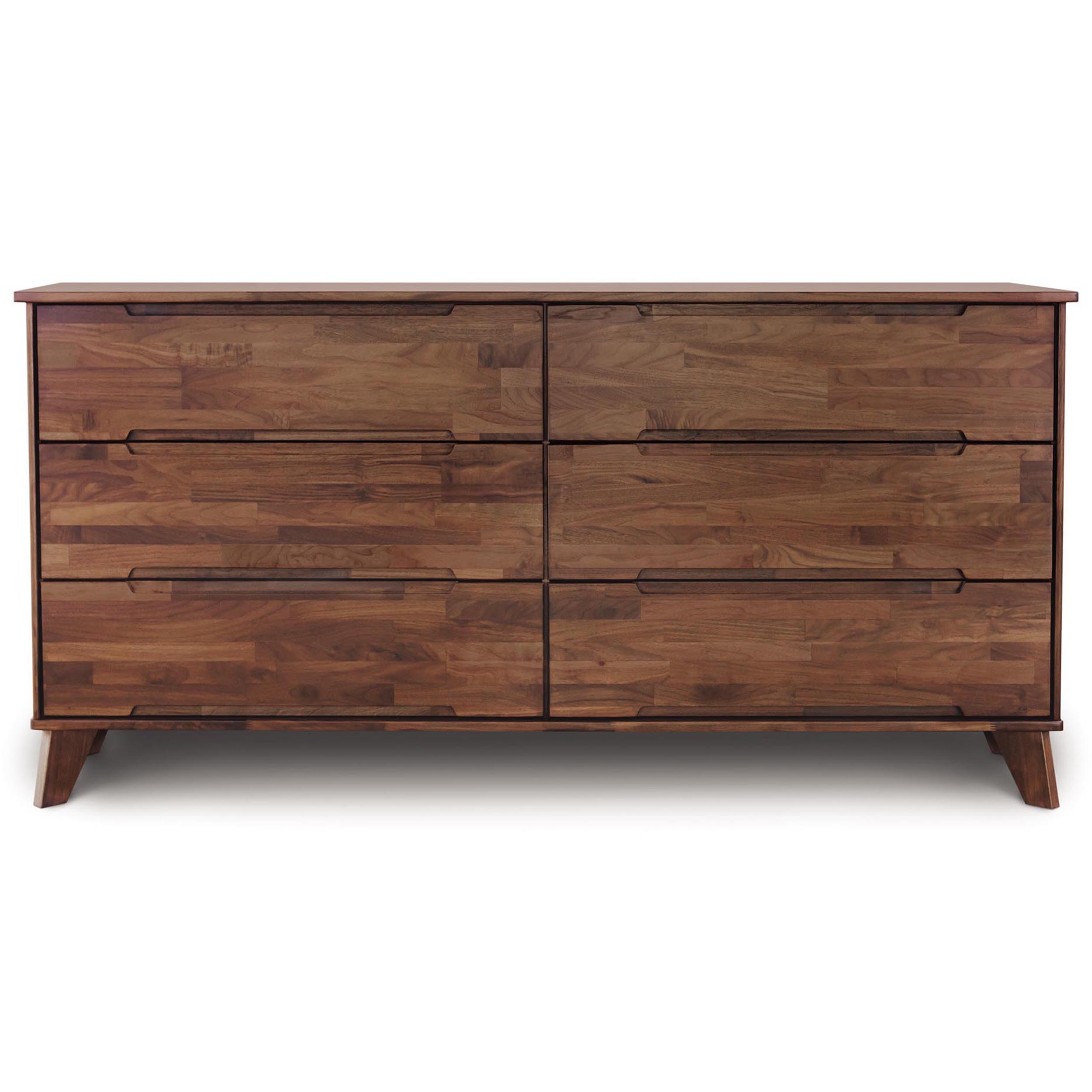 Linn 6 Drawer, Natural Walnut