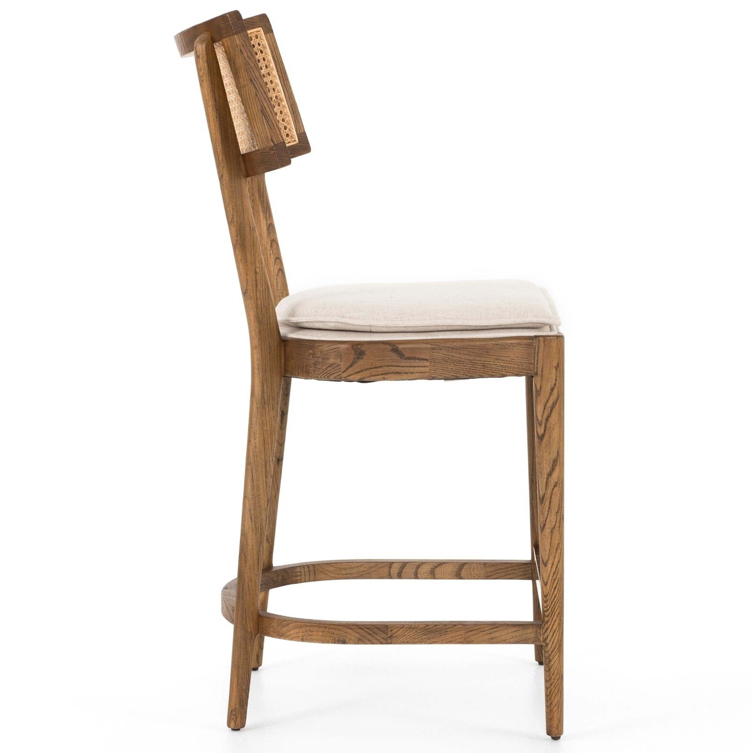 Britt Counter Stool, Savile Flax, Toasted Nettlewood