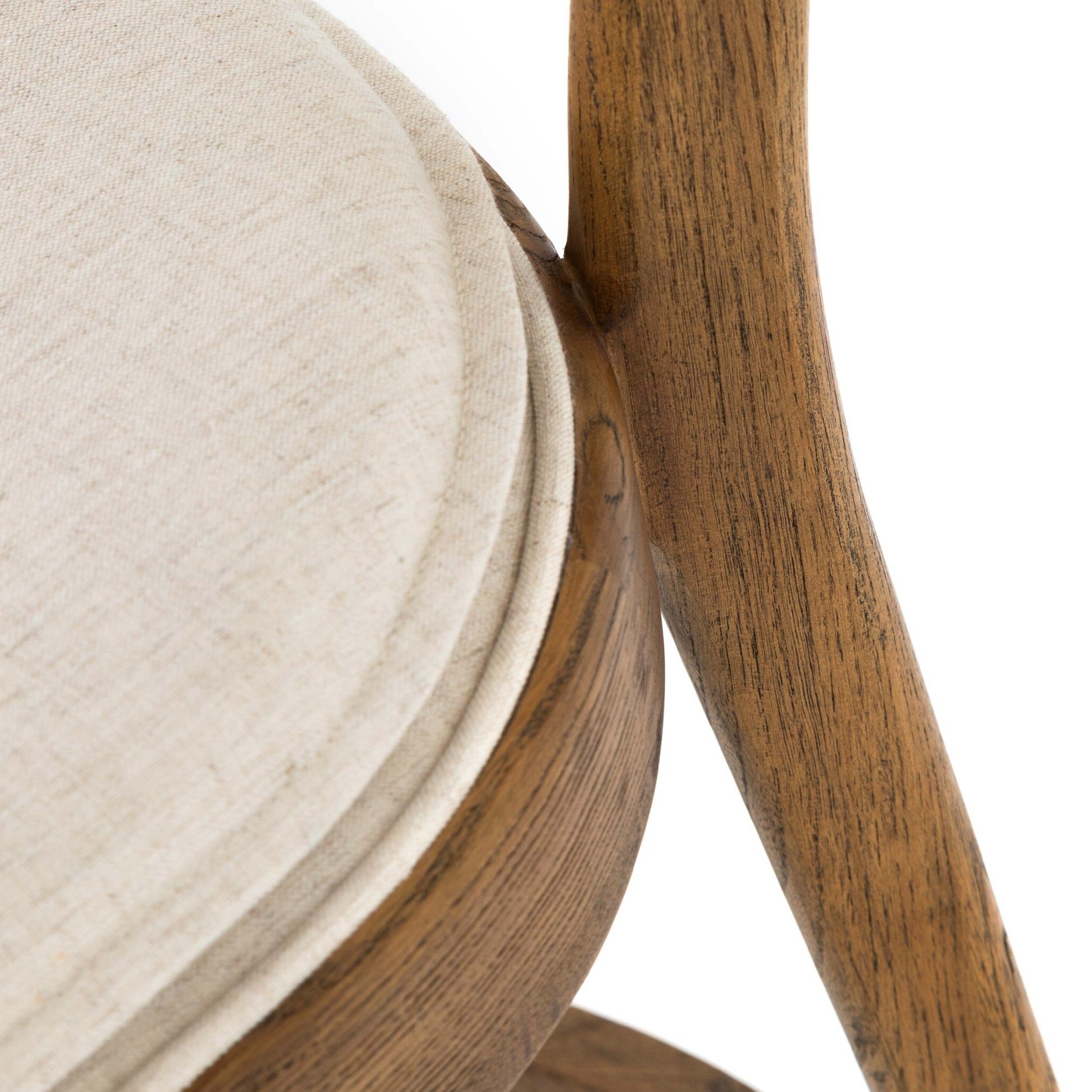 Britt Counter Stool, Savile Flax, Toasted Nettlewood
