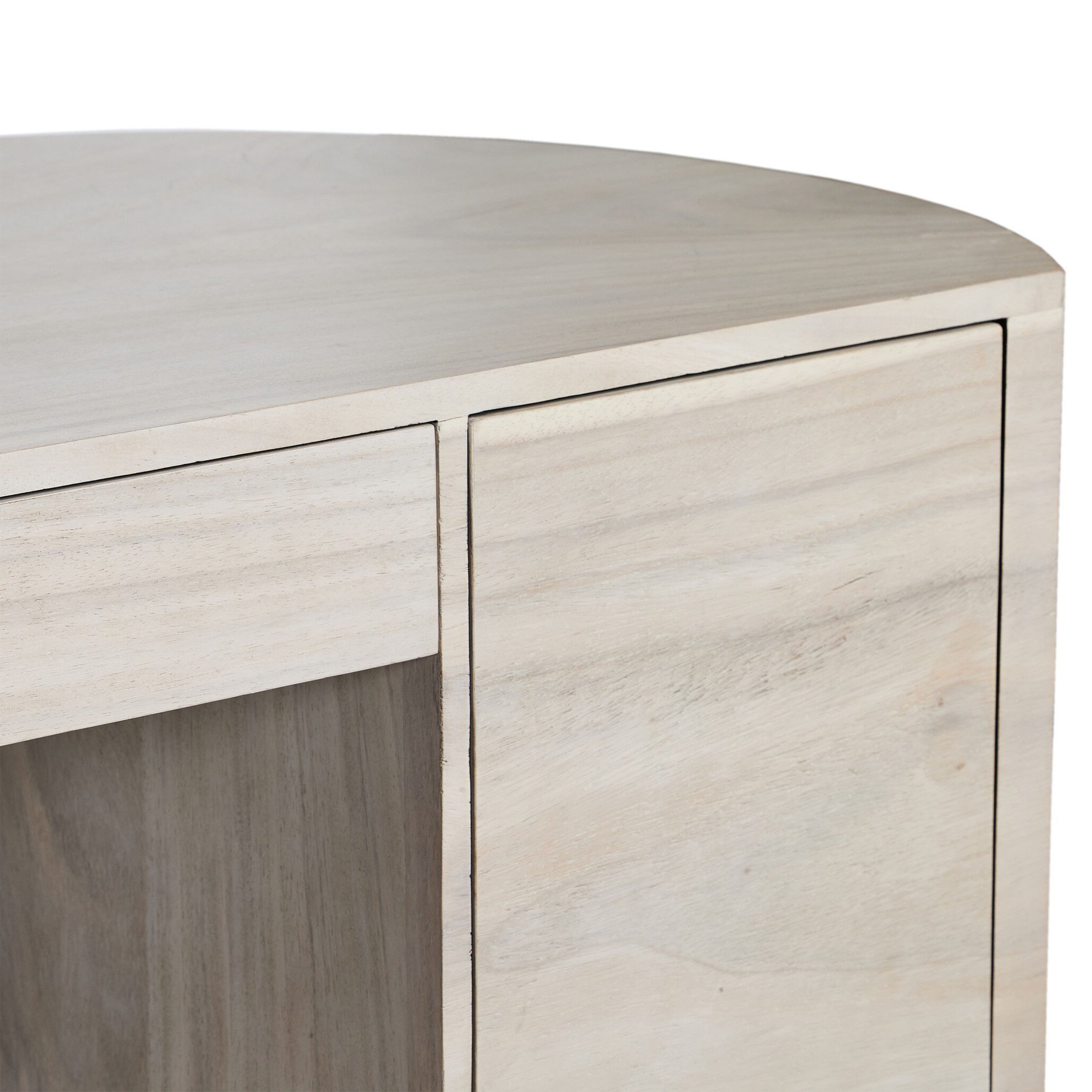 Lunas Executive Desk, Bleached Guanacaste