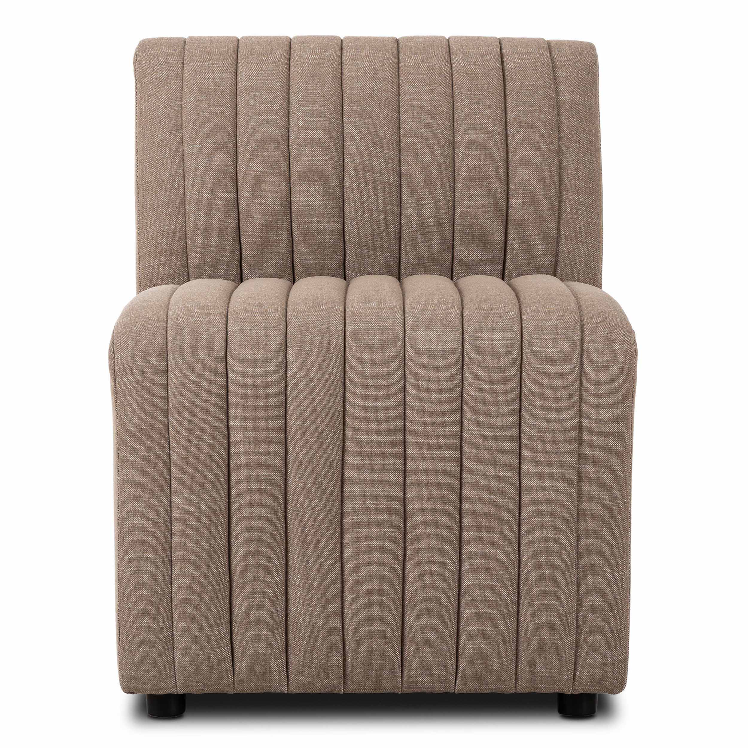 Build Your Own: Augustine Dining Banquette, Crypton Nomad Taupe, Chair