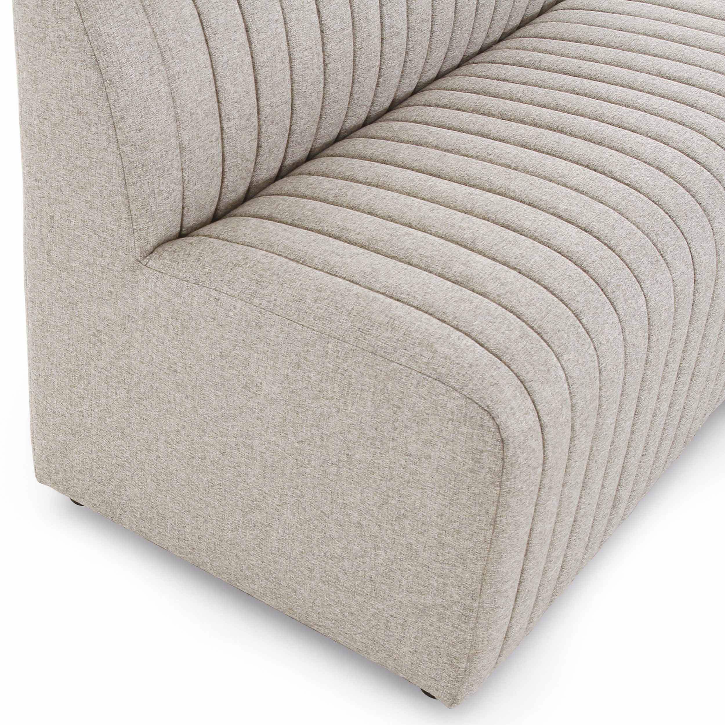 Build Your Own: Augustine Dining Banquette, Orly Natural, 49" Bench
