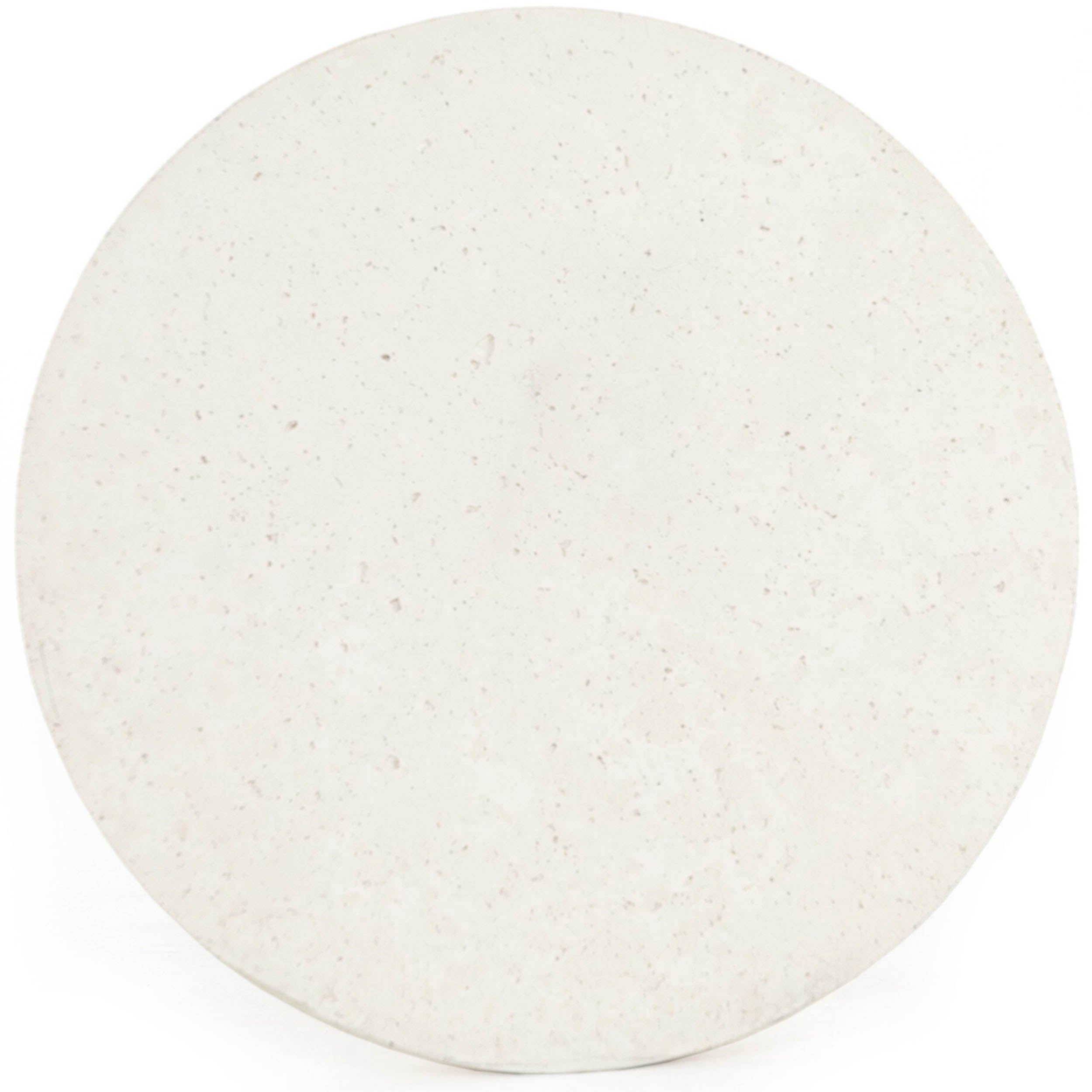 Koda Outdoor End Table, Textured White