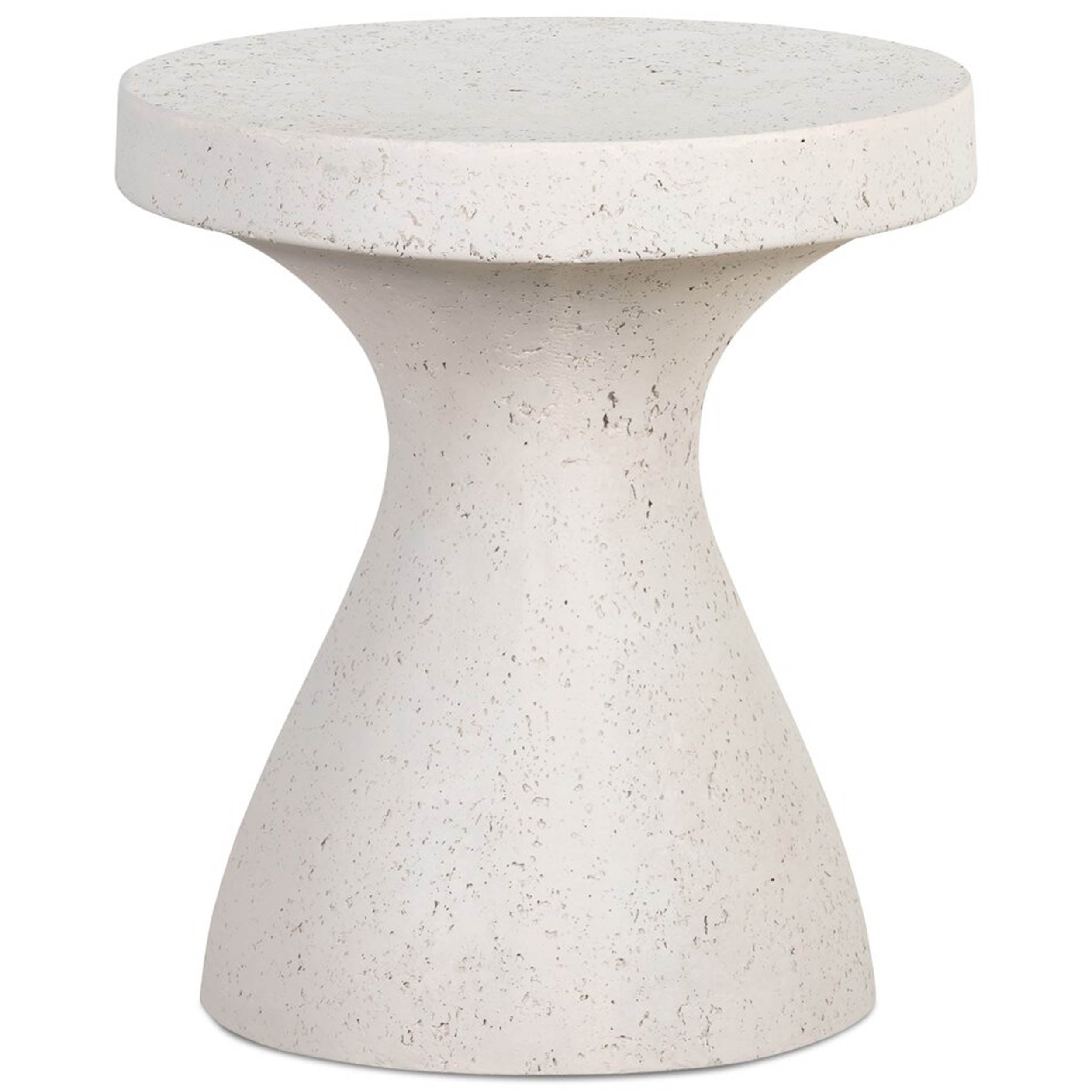 Koda Outdoor End Table, Textured Grey