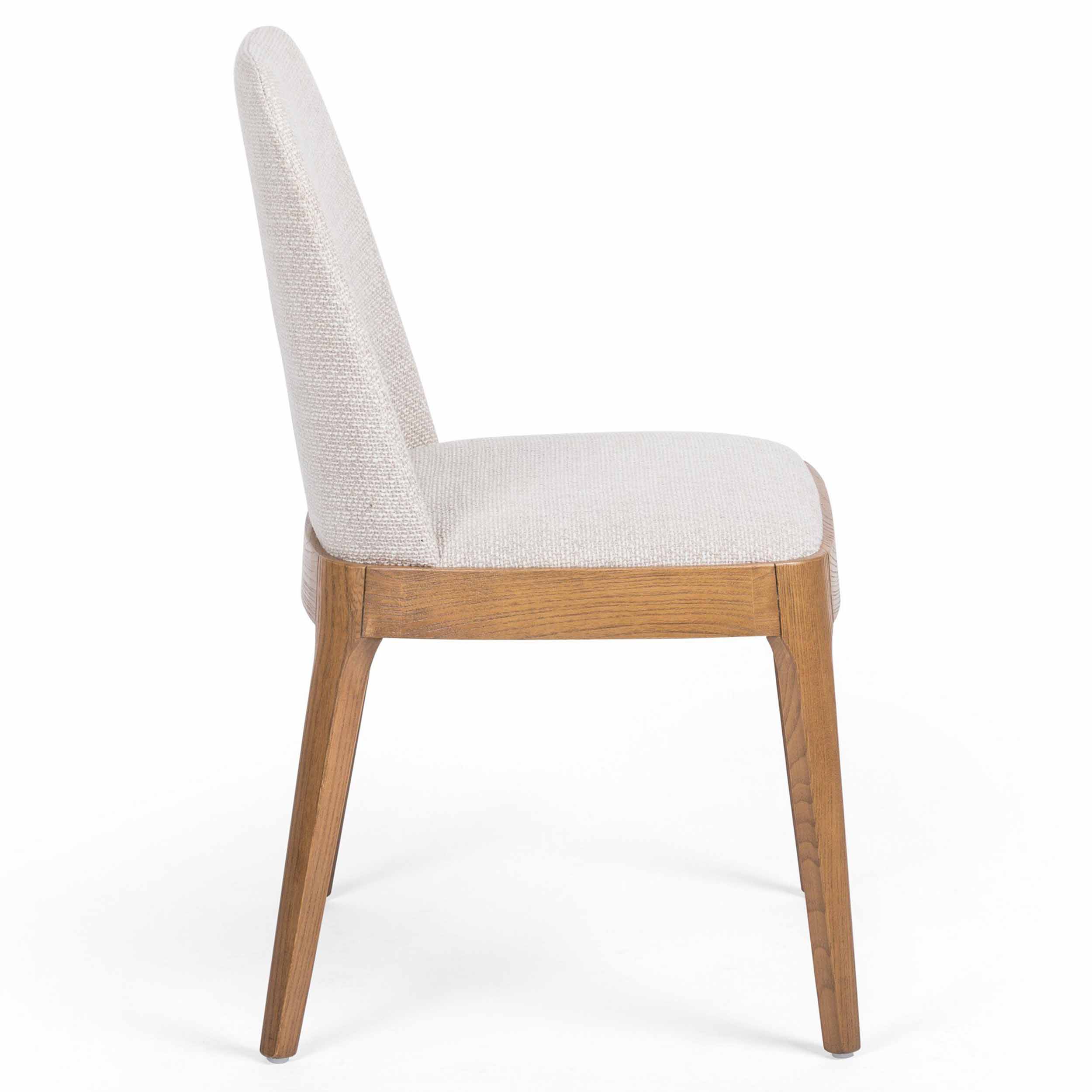 Bryce Armless Dining Chair, Gibson Wheat