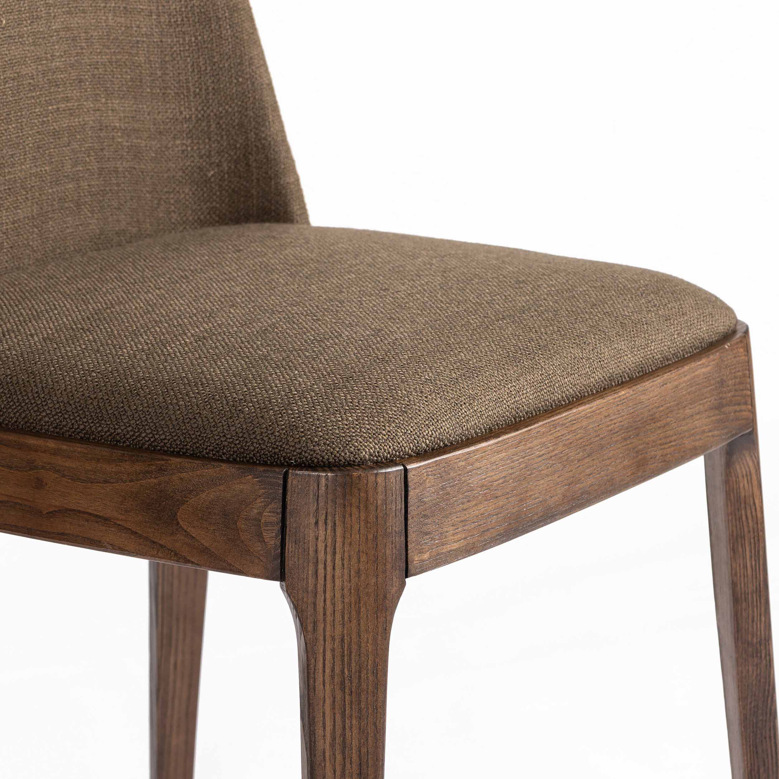 Bryce Armless Dining Chair, Bilton Olive