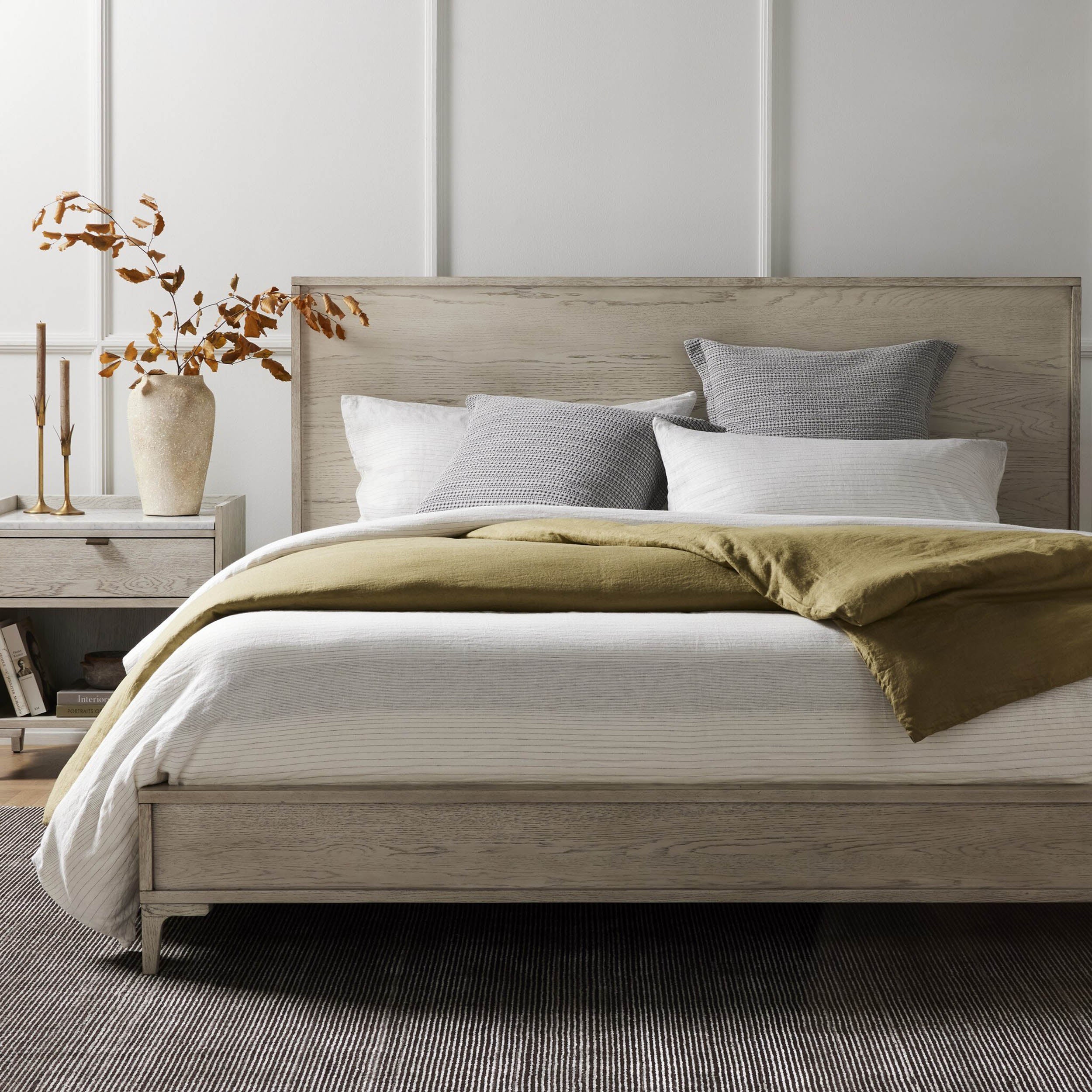 Viggo Bed, Vintage White Oak