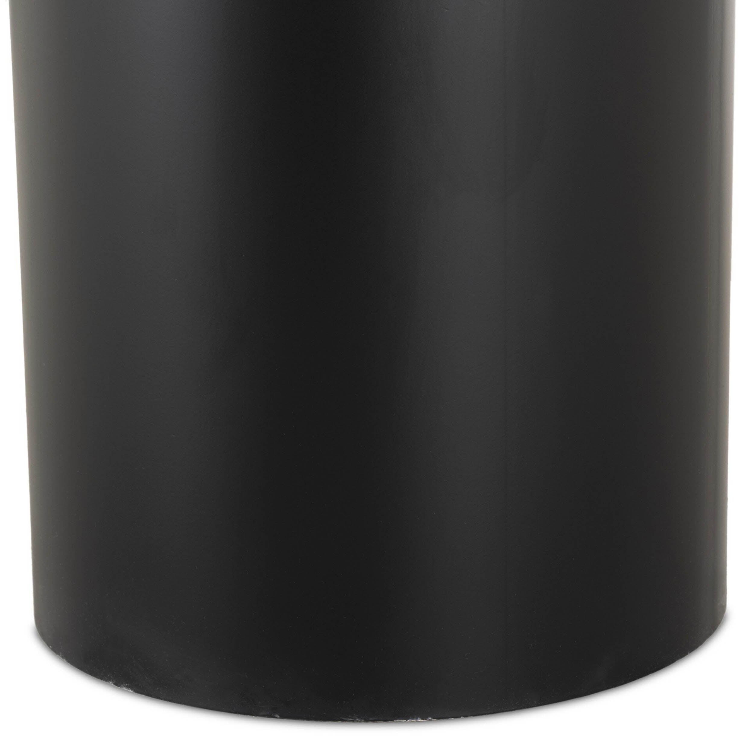 Belle Round Dining Table, Black Marble