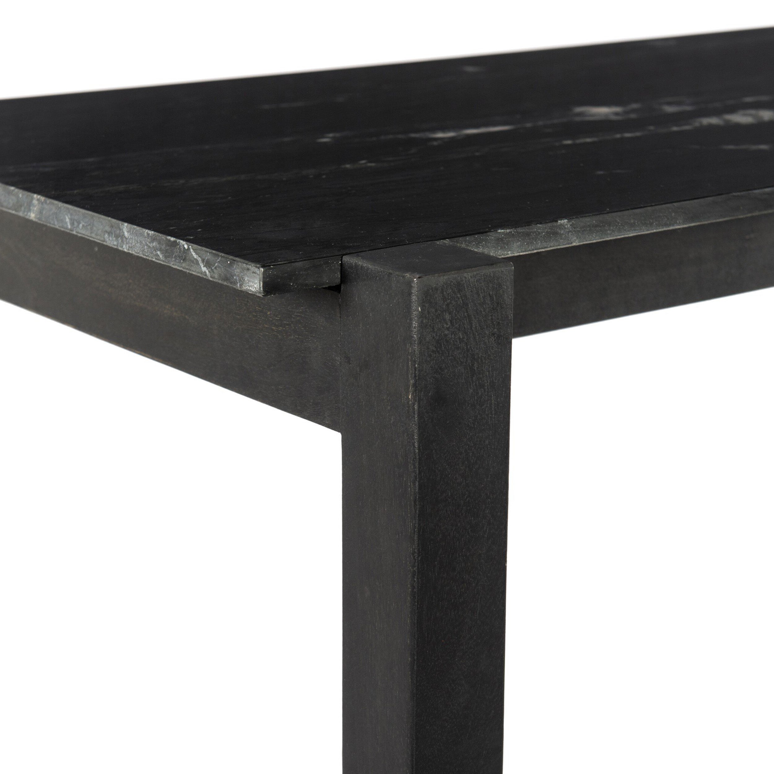 Scout Bar + Counter Table, Black Marble