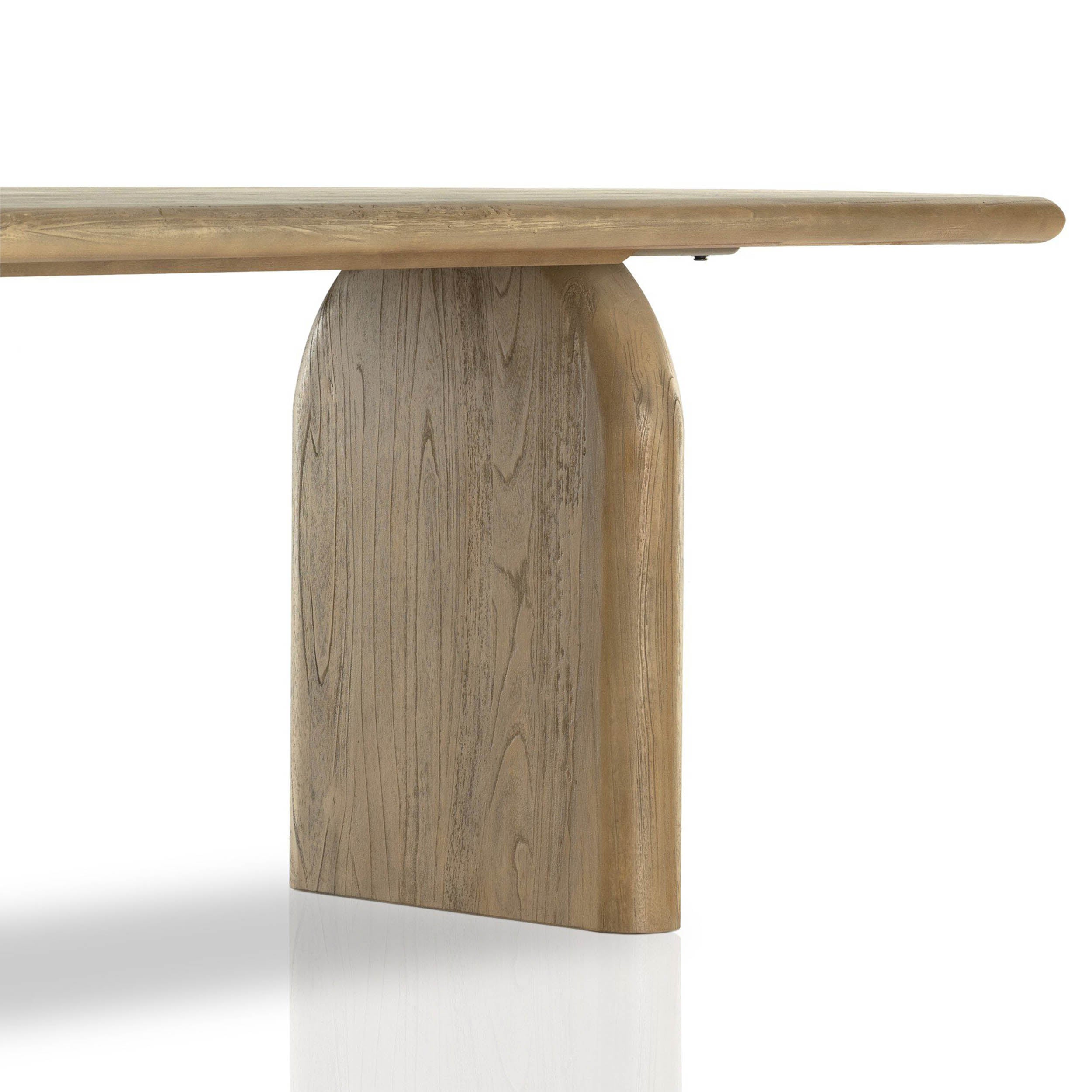 Sorrento Dining Table, Aged Drift Mindi