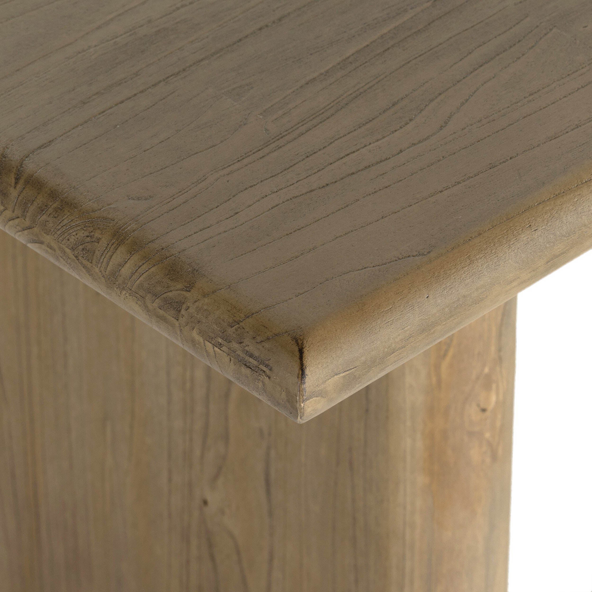 Sorrento Dining Table, Aged Drift Mindi