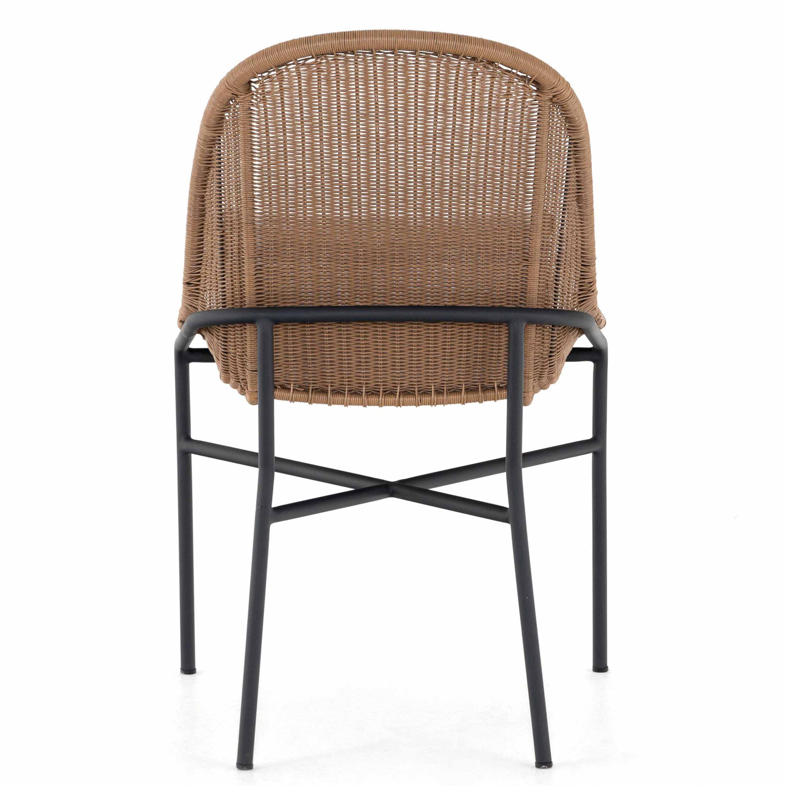 Jericho Outdoor Dining Chair, Stinson White