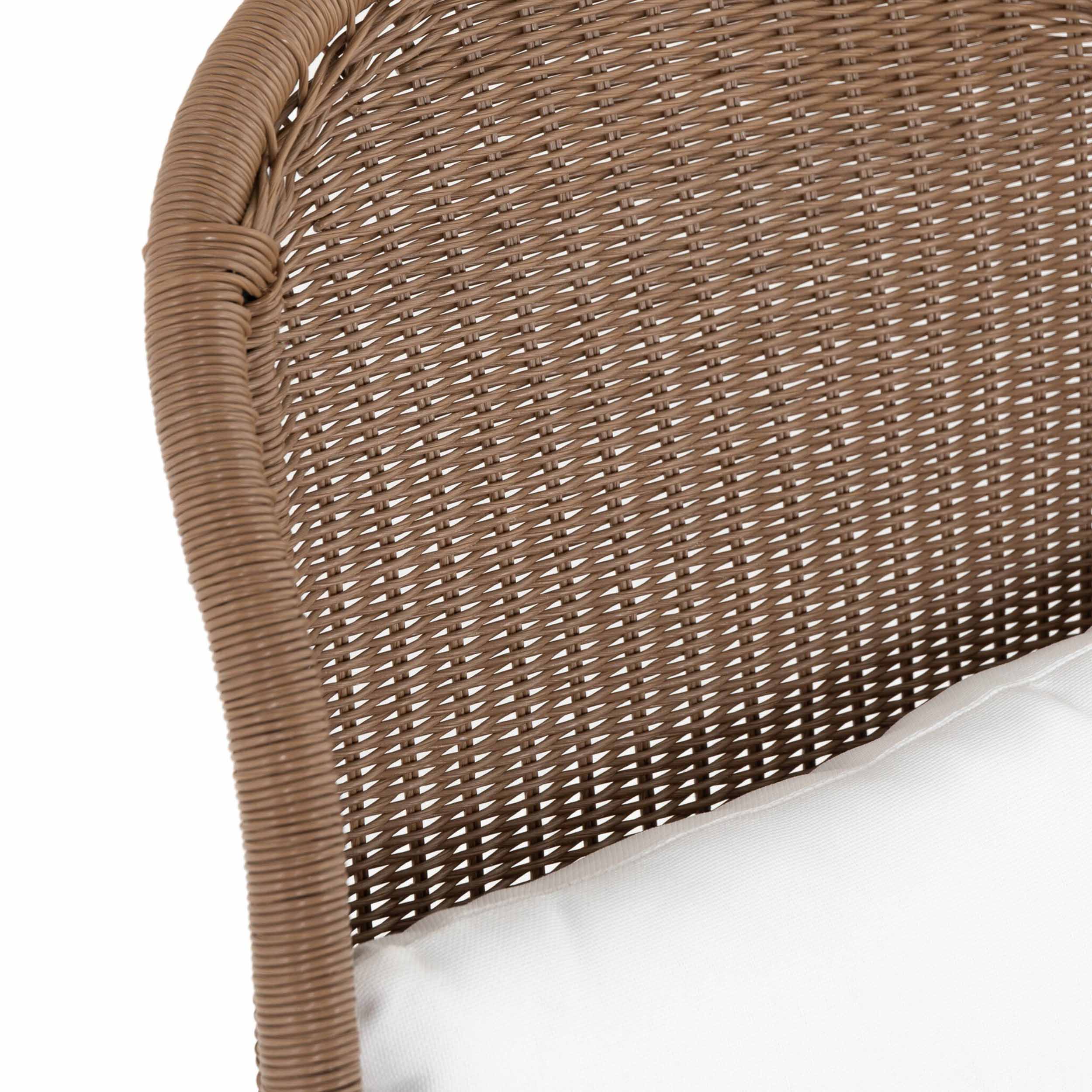 Jericho Outdoor Dining Chair, Stinson White